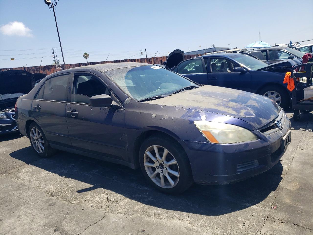 2006 Honda Accord Value Blue vin: JHMCM56106C002402