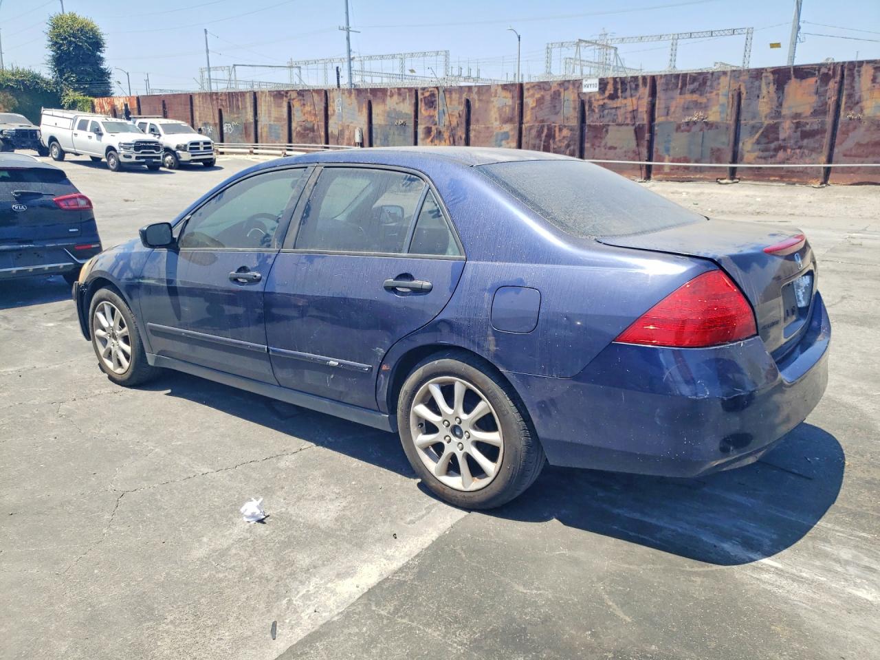 2006 Honda Accord Value Blue vin: JHMCM56106C002402