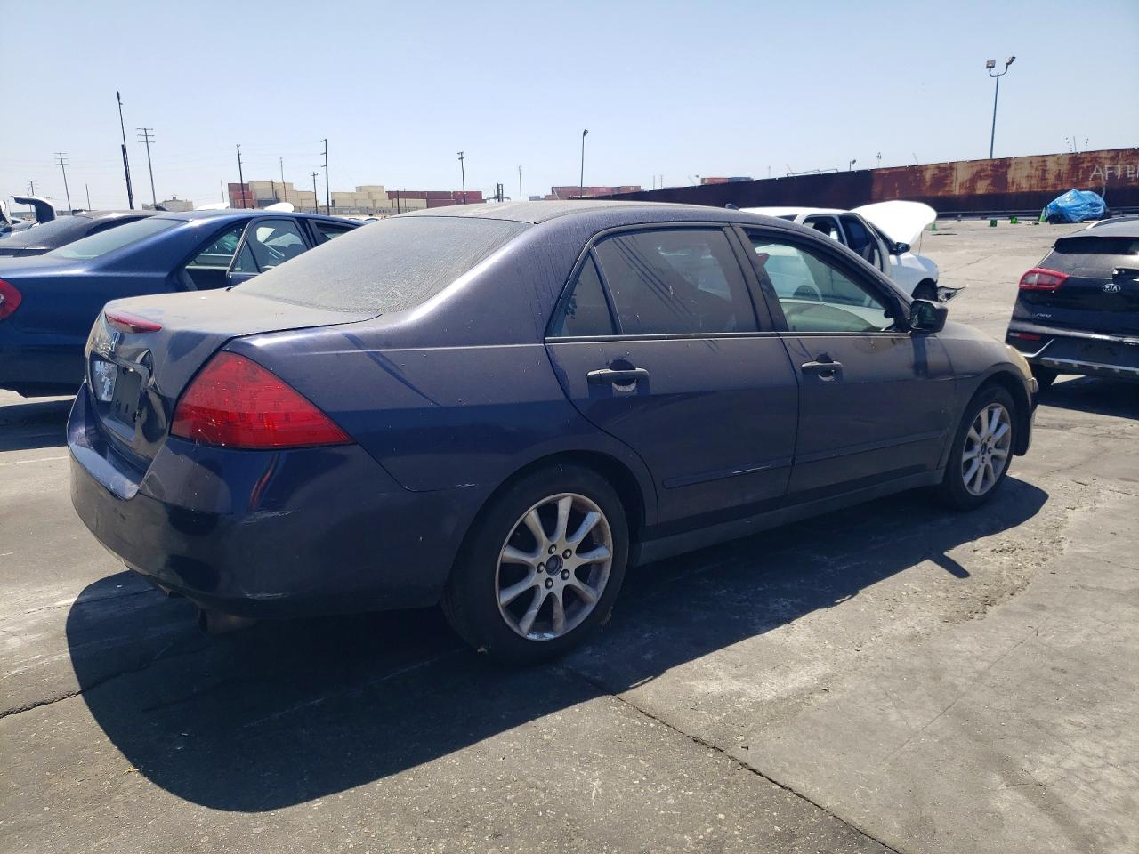 2006 Honda Accord Value Blue vin: JHMCM56106C002402