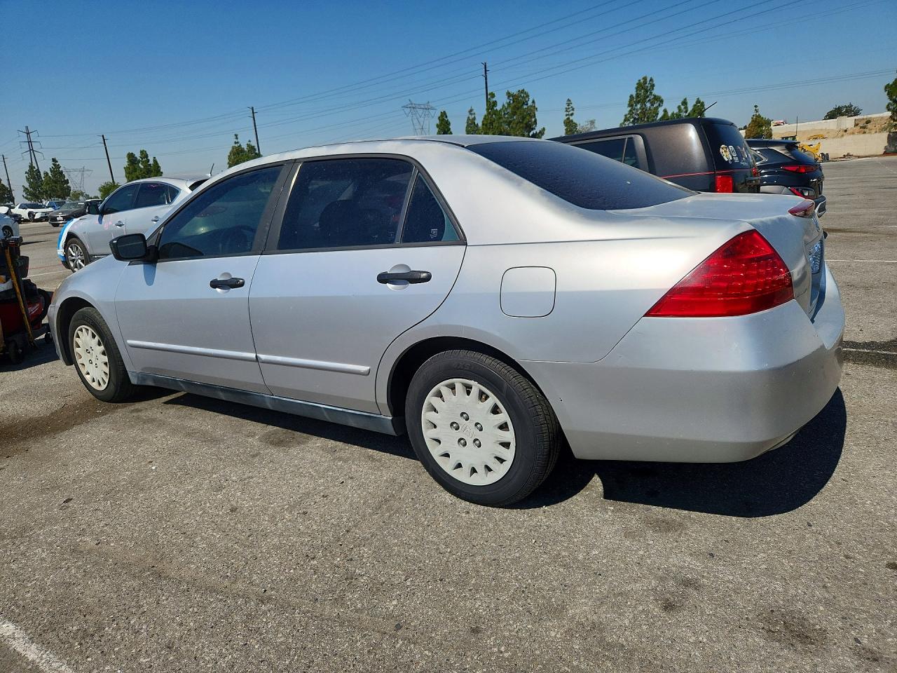 2007 Honda Accord Value Silver vin: JHMCM56107C025759