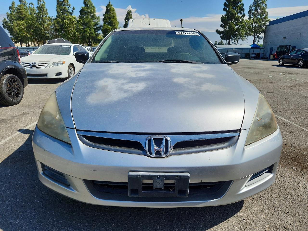 2007 Honda Accord Value Silver vin: JHMCM56107C025759