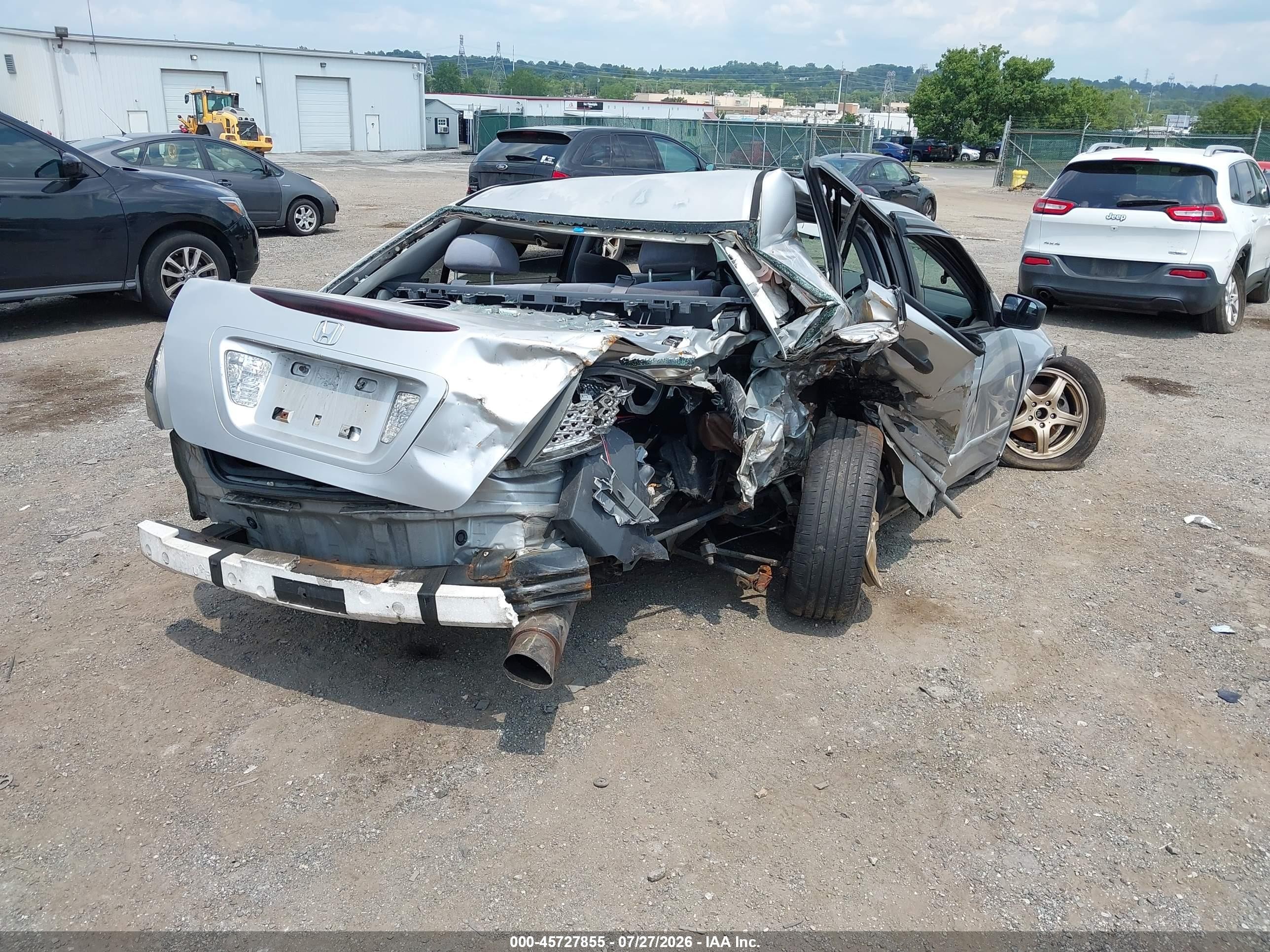 2006 Honda Accord 2.4 Vp Gray vin: JHMCM56116C007964