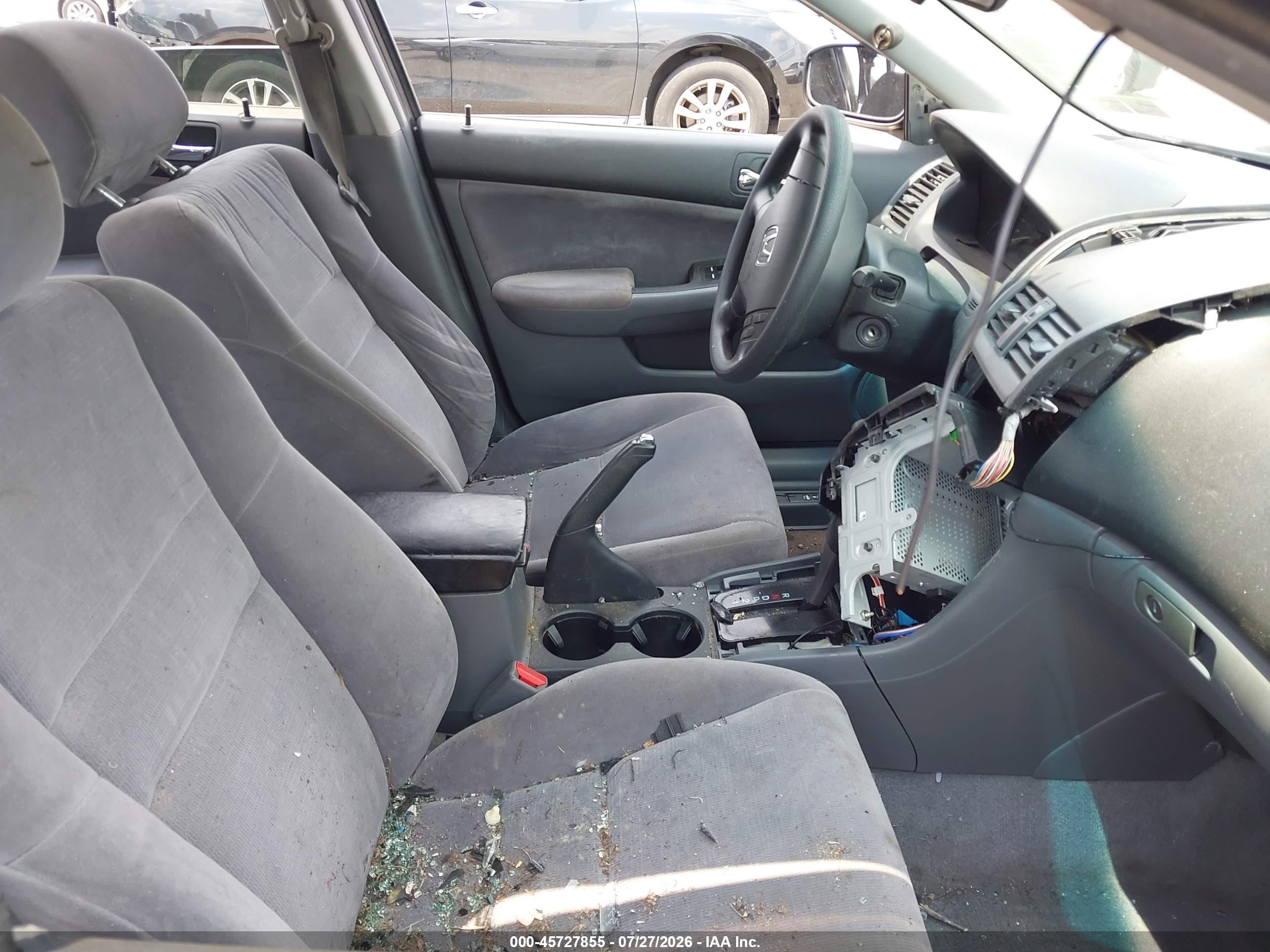 2006 Honda Accord 2.4 Vp Gray vin: JHMCM56116C007964