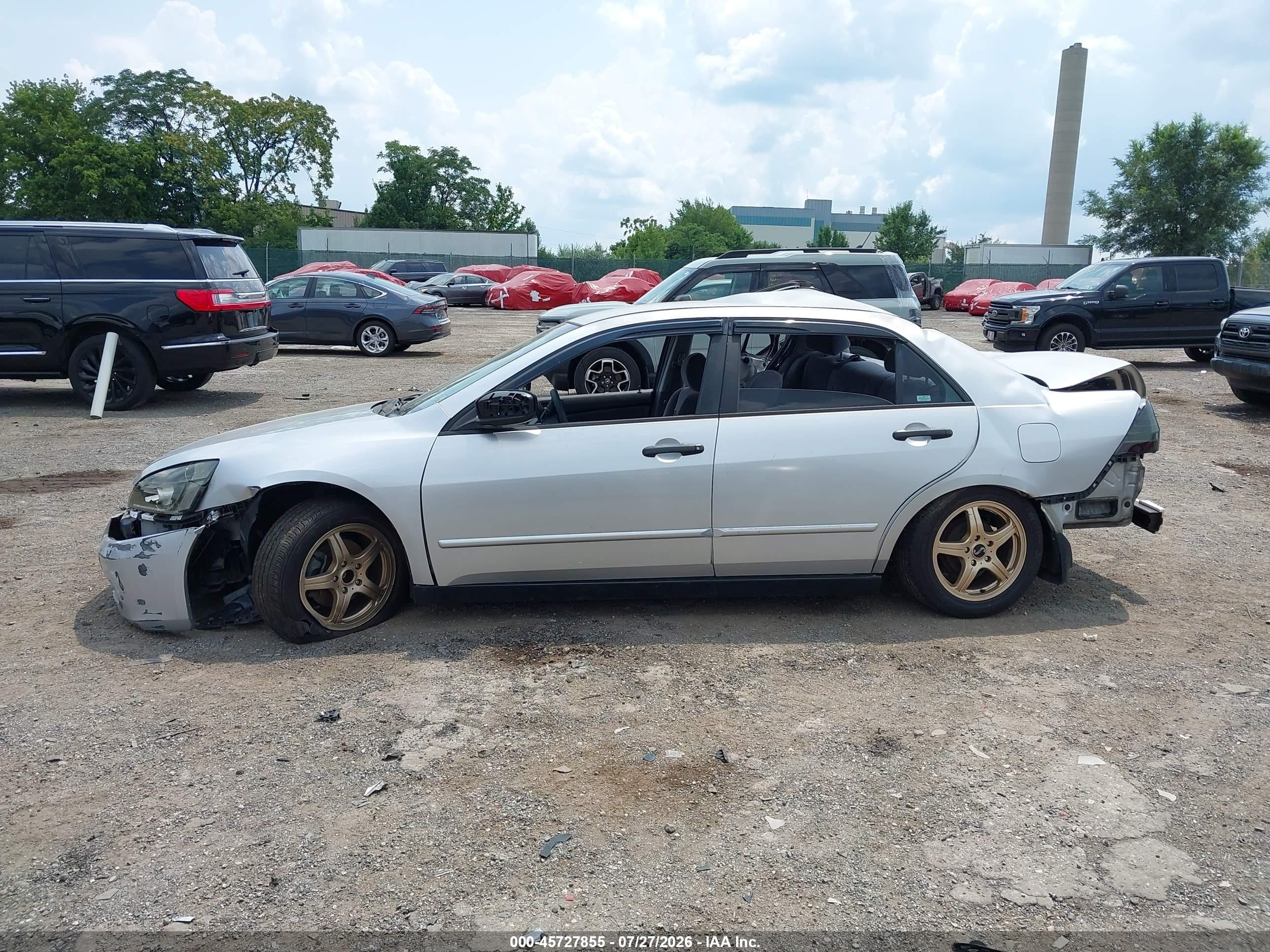 2006 Honda Accord 2.4 Vp Gray vin: JHMCM56116C007964