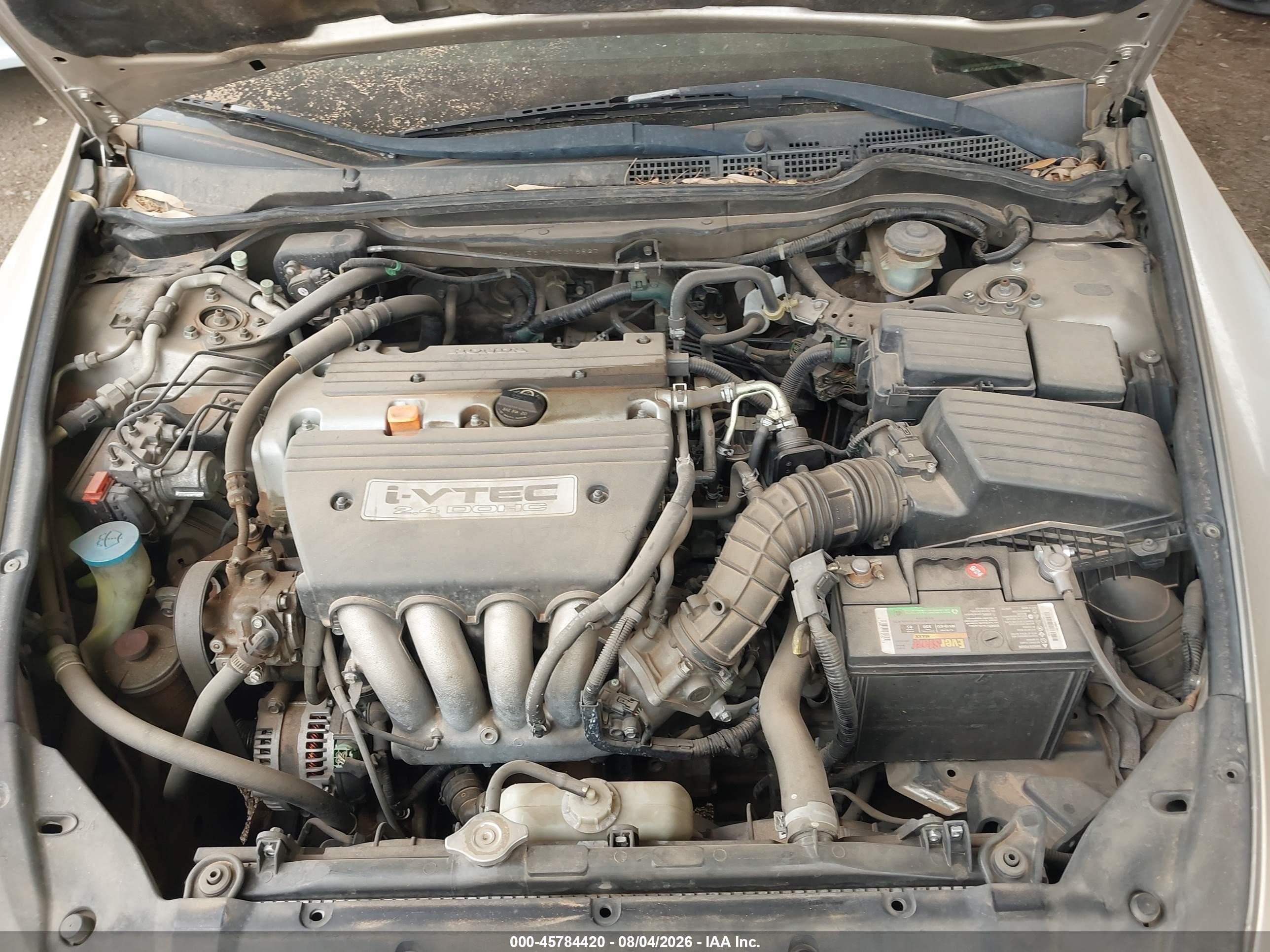 2007 Honda Accord 2.4 Vp Tan vin: JHMCM56137C018837