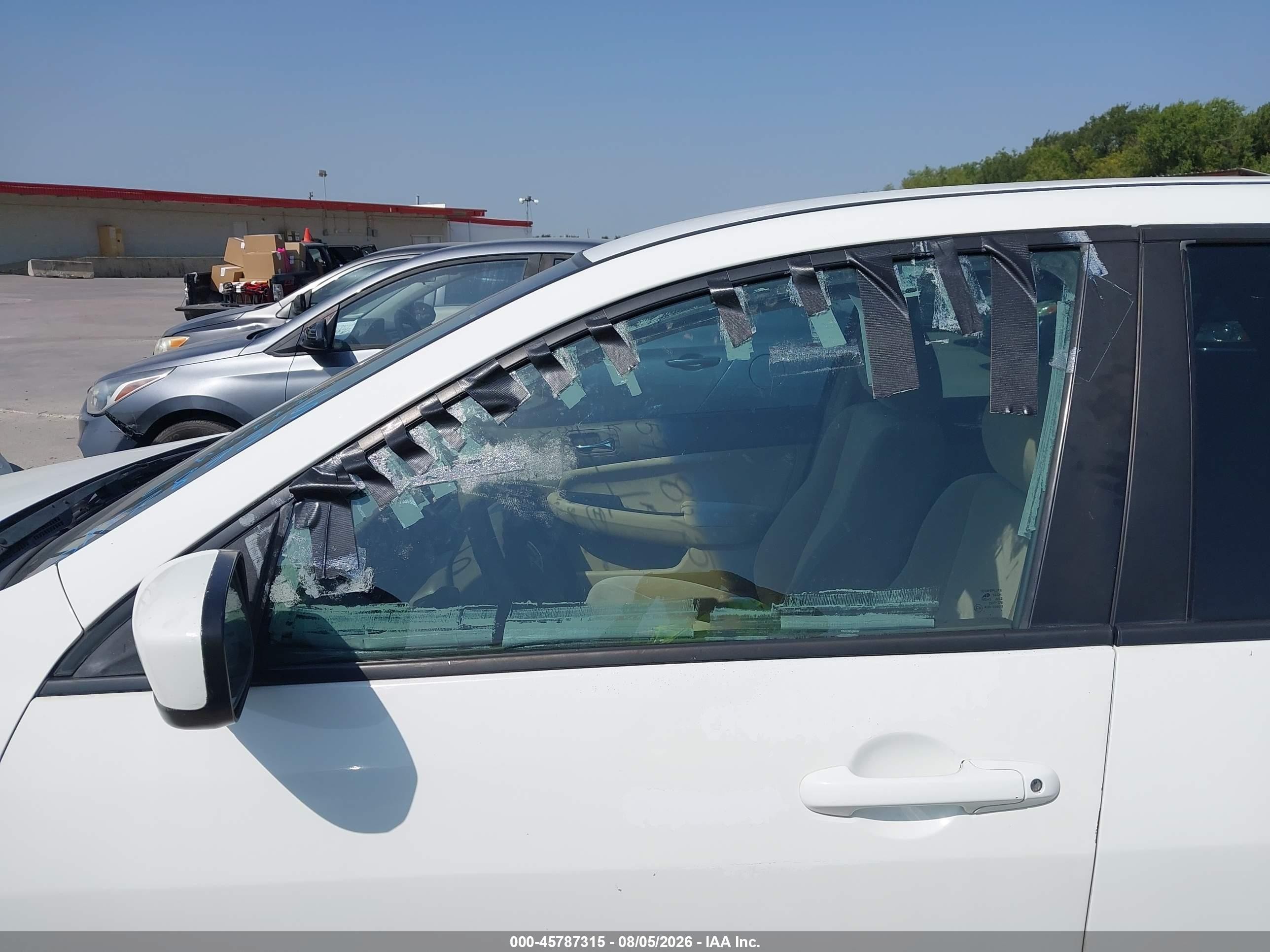 2007 Honda Accord 2.4 Vp White vin: JHMCM56147C008527
