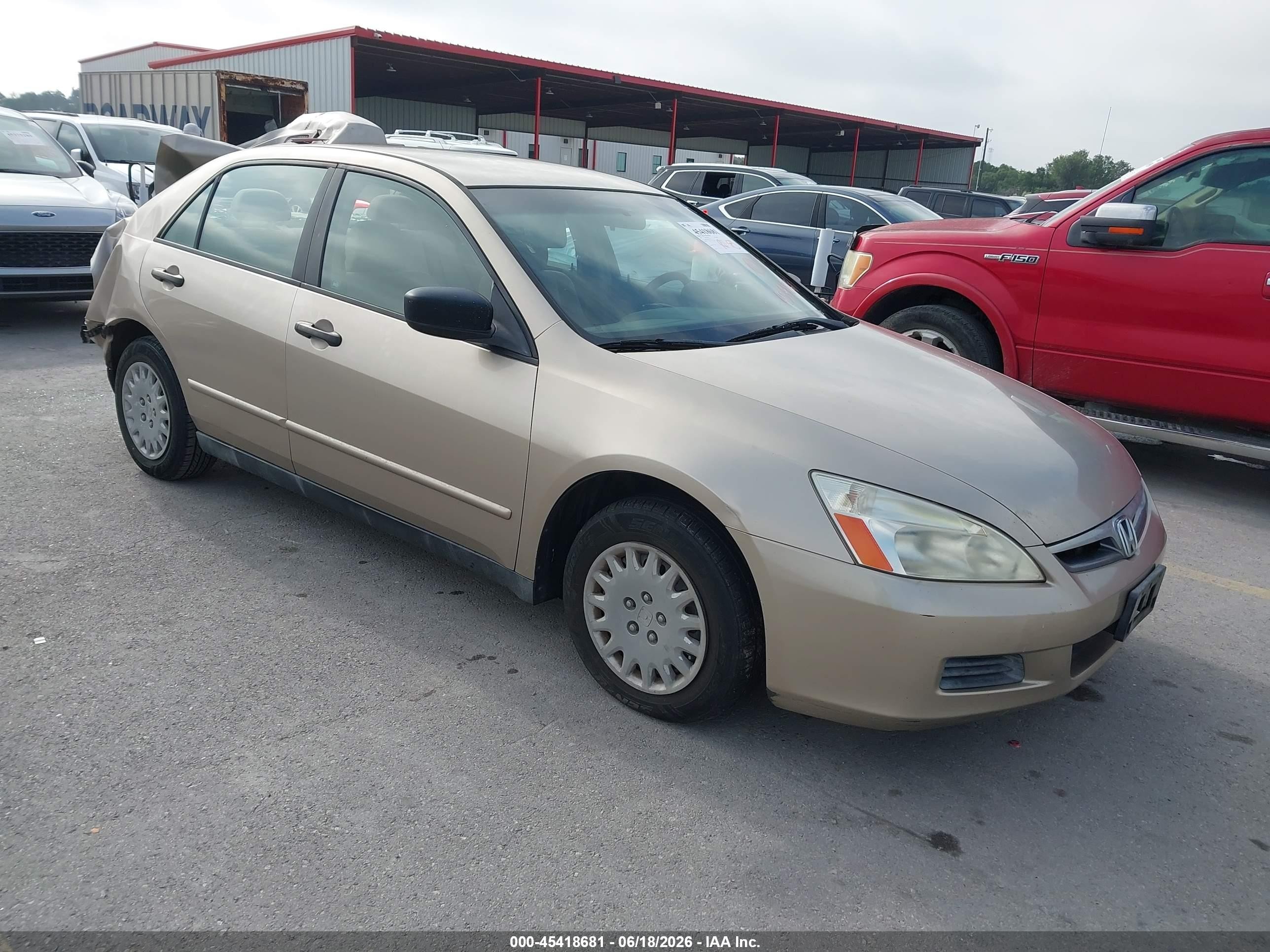 2007 Honda Accord 2.4 Vp Gold vin: JHMCM56147C010374