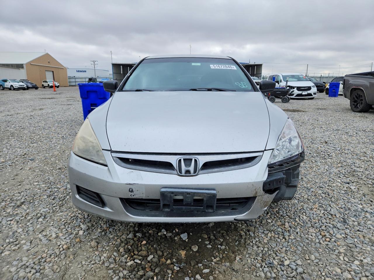 2007 Honda Accord Value Silver vin: JHMCM56147C013808