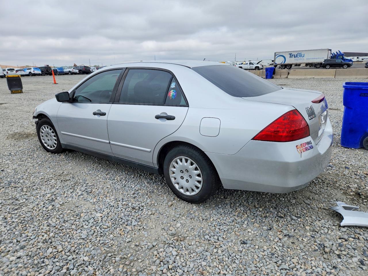 2007 Honda Accord Value Silver vin: JHMCM56147C013808