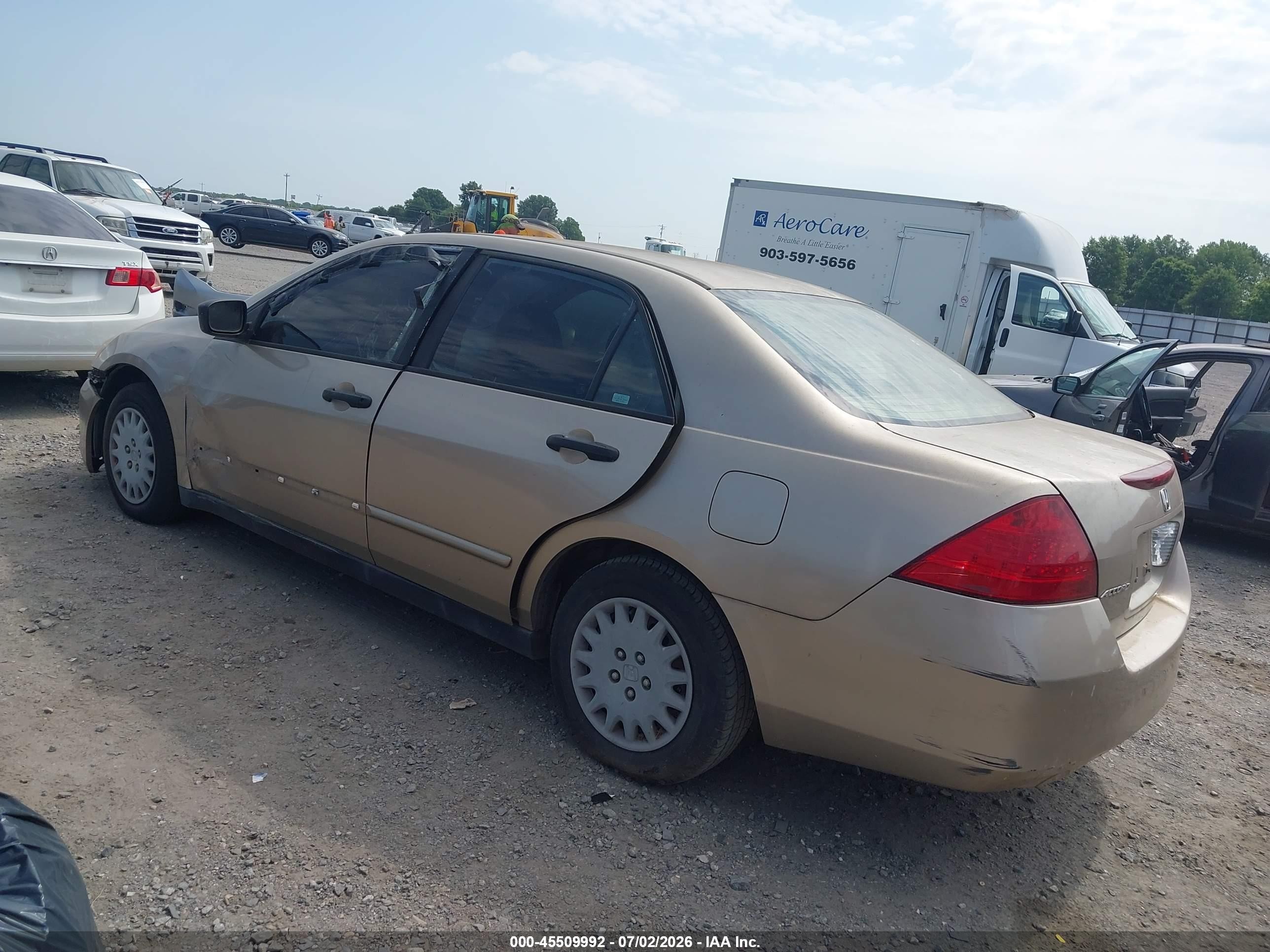 2006 Honda Accord 2.4 Vp Gold vin: JHMCM56156C000354