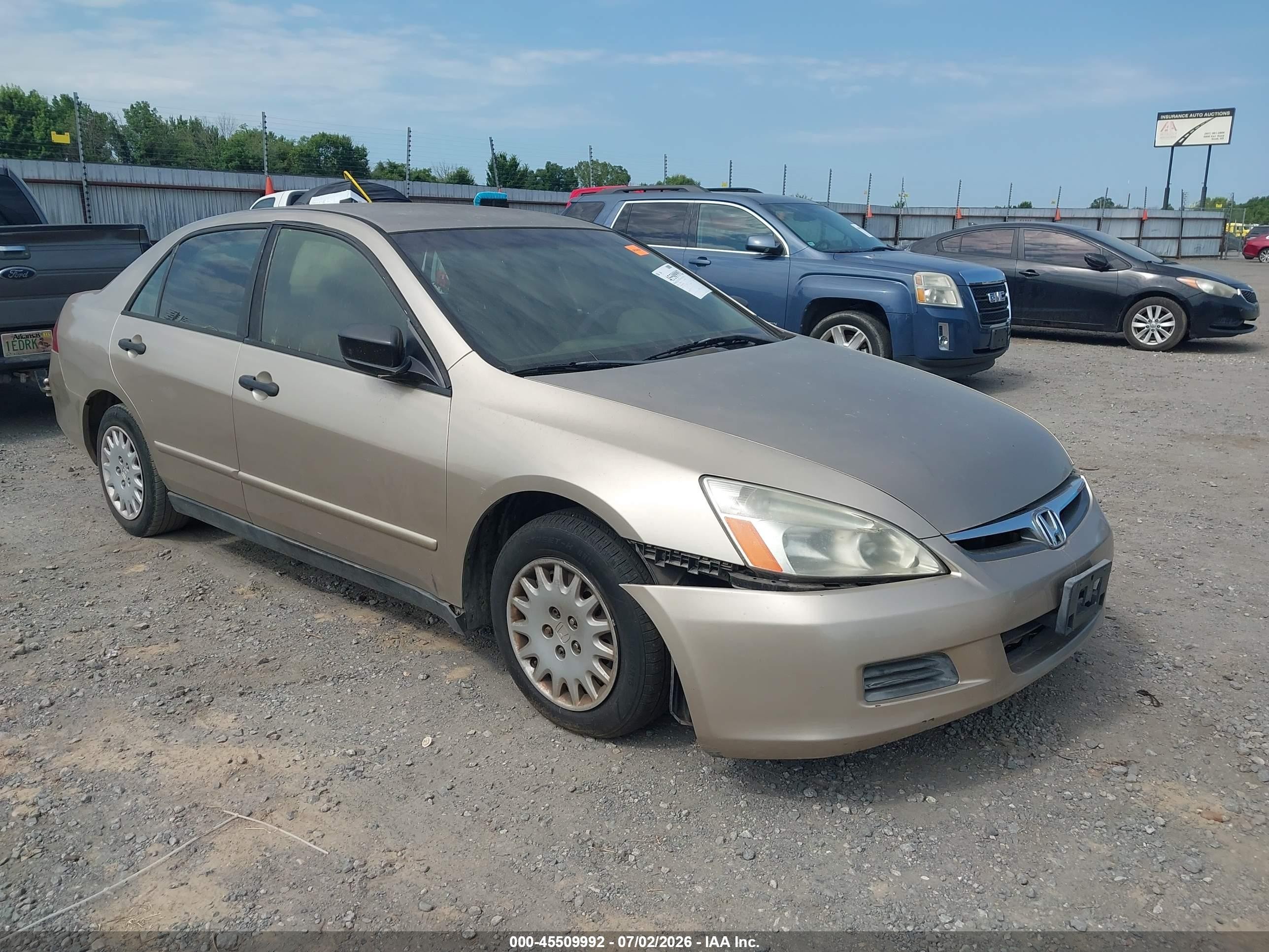 2006 Honda Accord 2.4 Vp Gold vin: JHMCM56156C000354