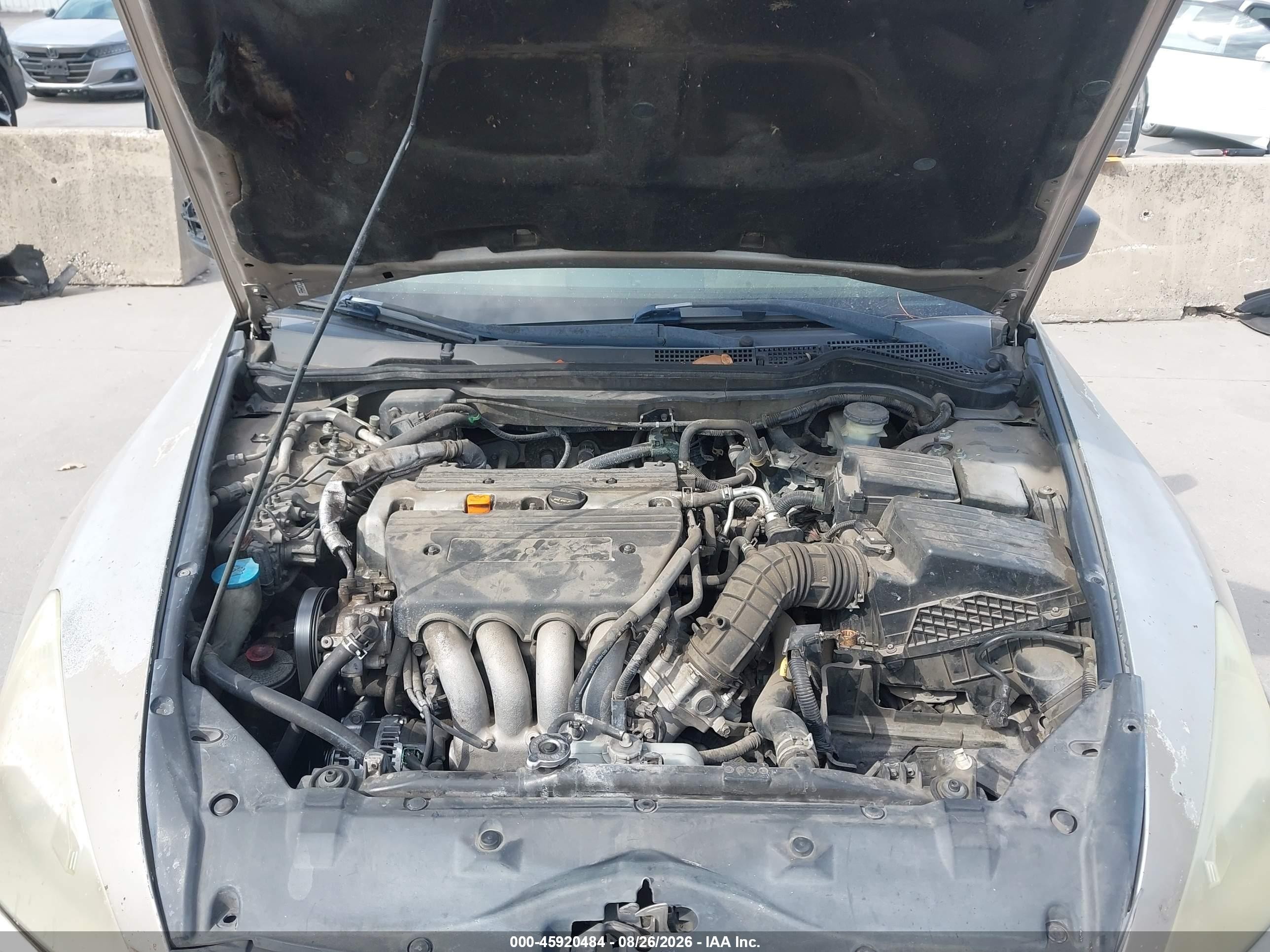 2007 Honda Accord 2.4 Vp Beige vin: JHMCM56157C009346