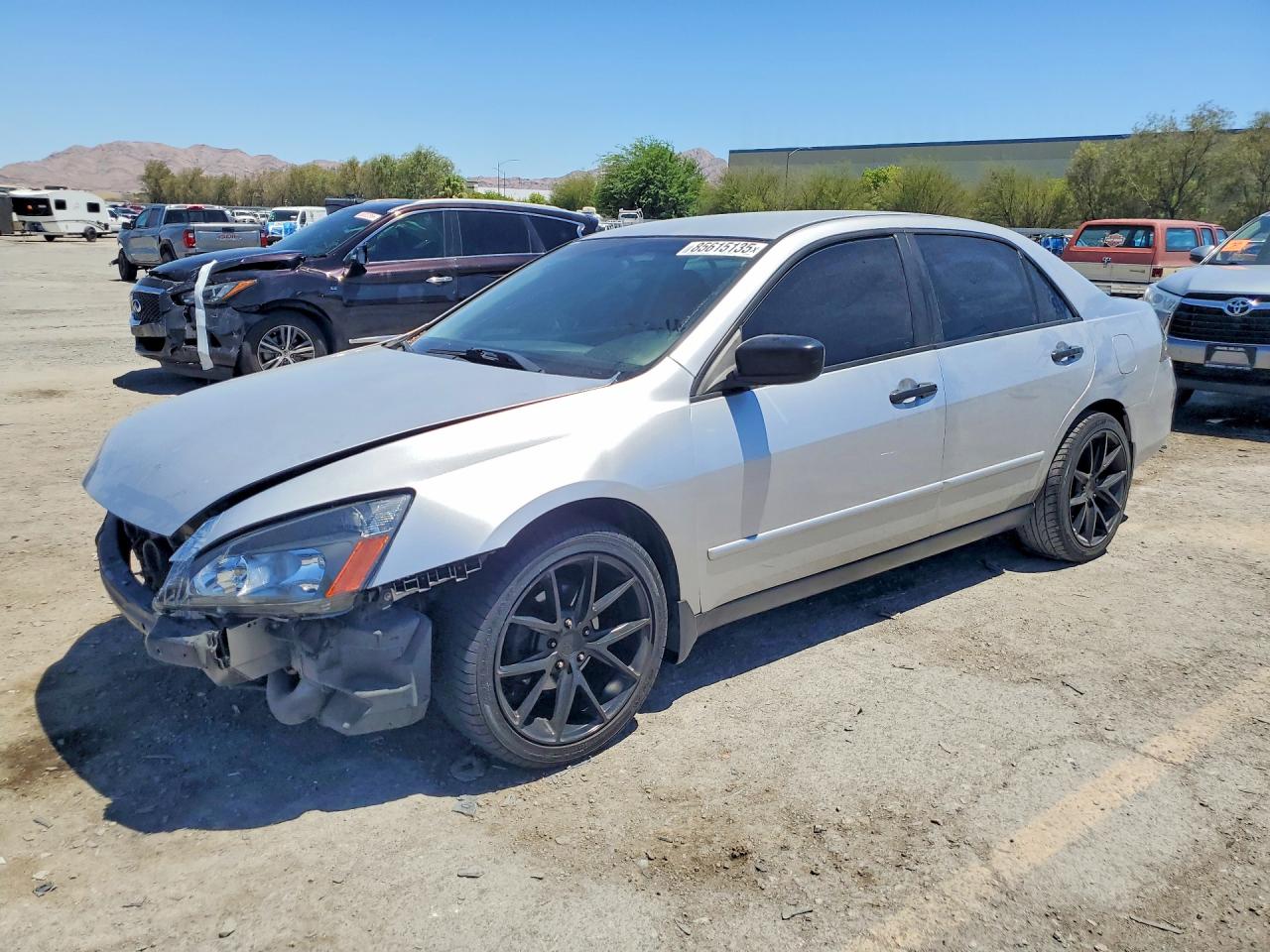 2006 Honda Accord Value Silver vin: JHMCM56196C001782