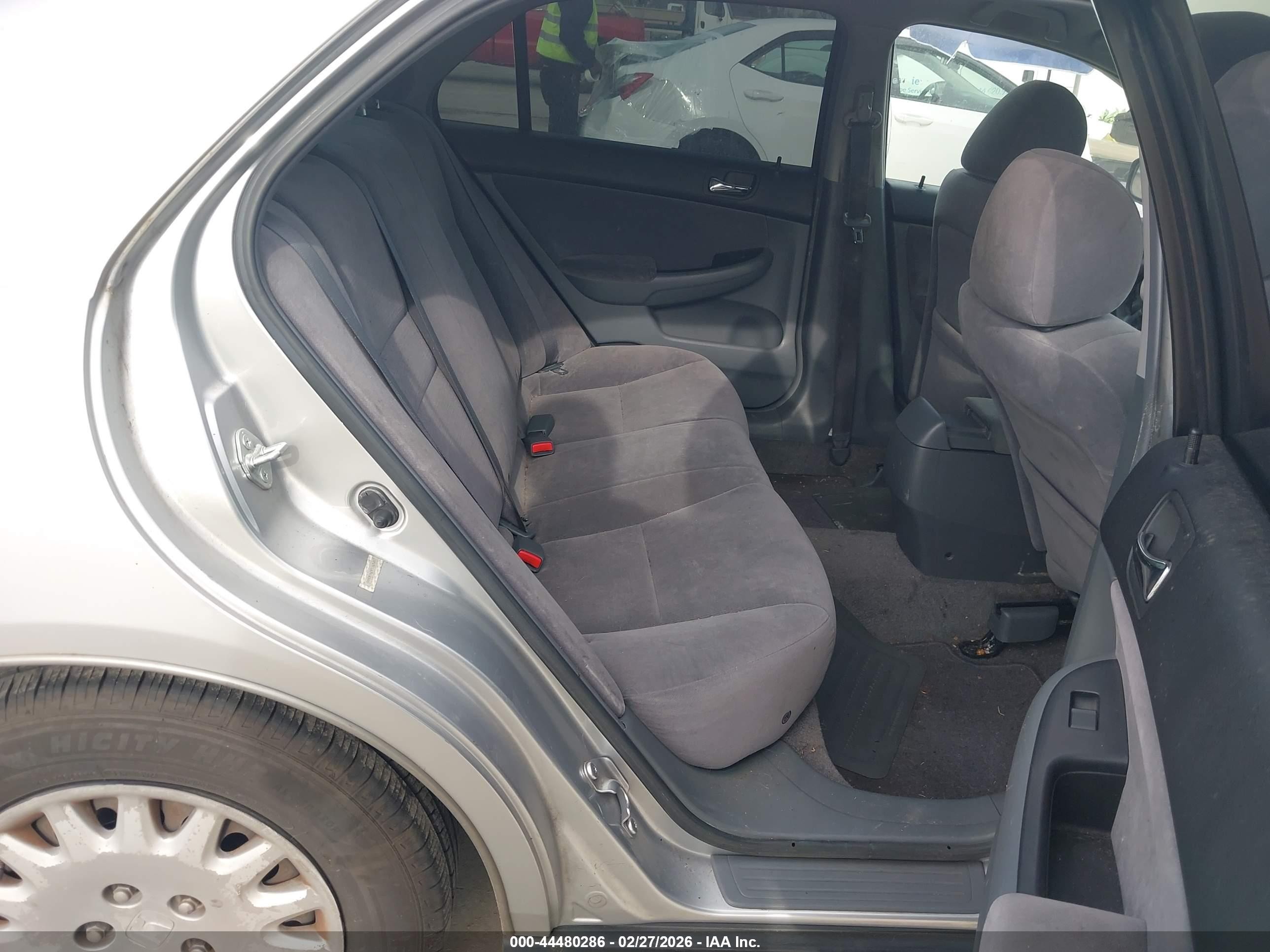 2007 Honda Accord 2.4 Vp Silver vin: JHMCM56197C015487