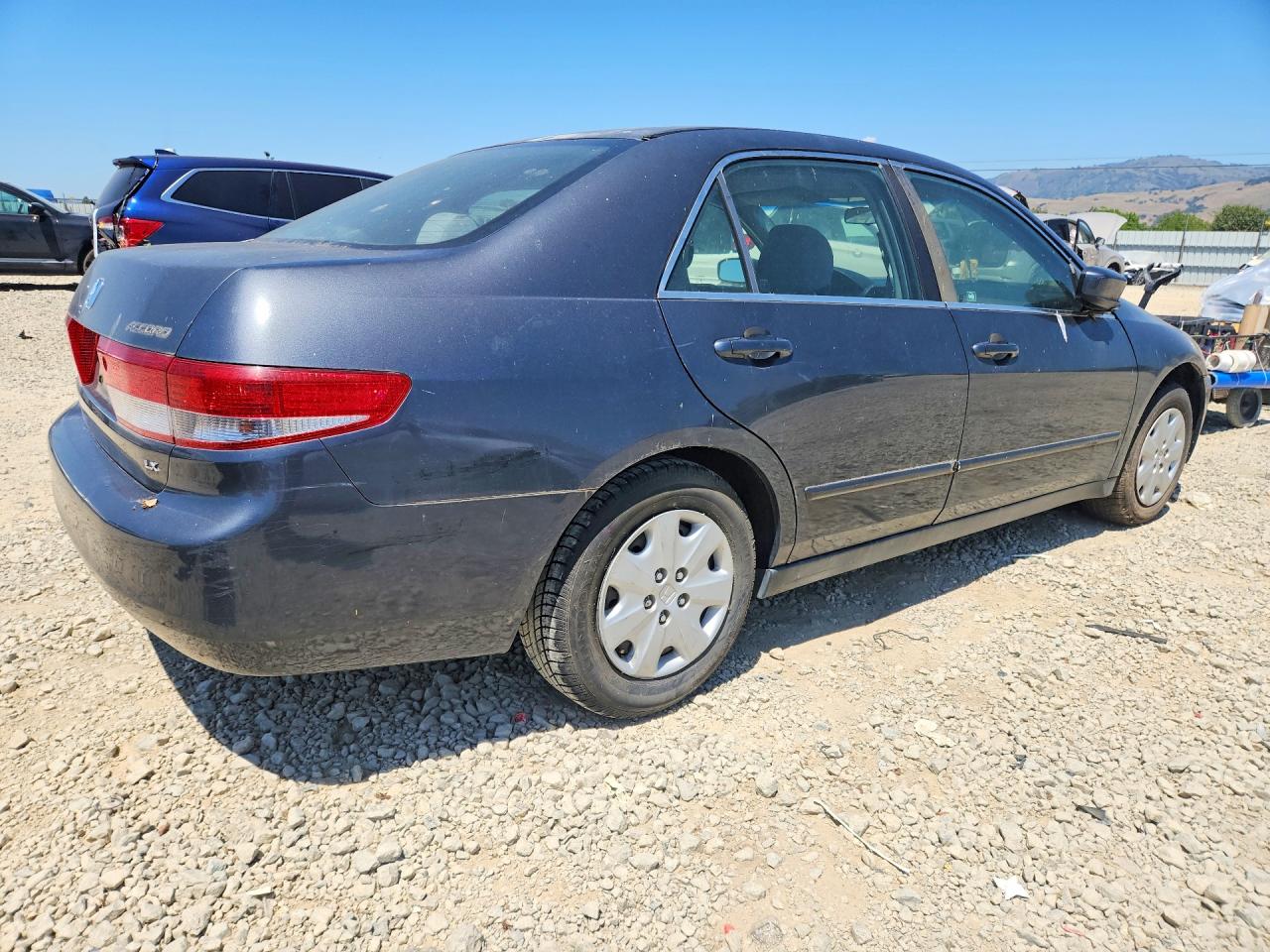 2003 Honda Accord Lx Gray vin: JHMCM56303C031055