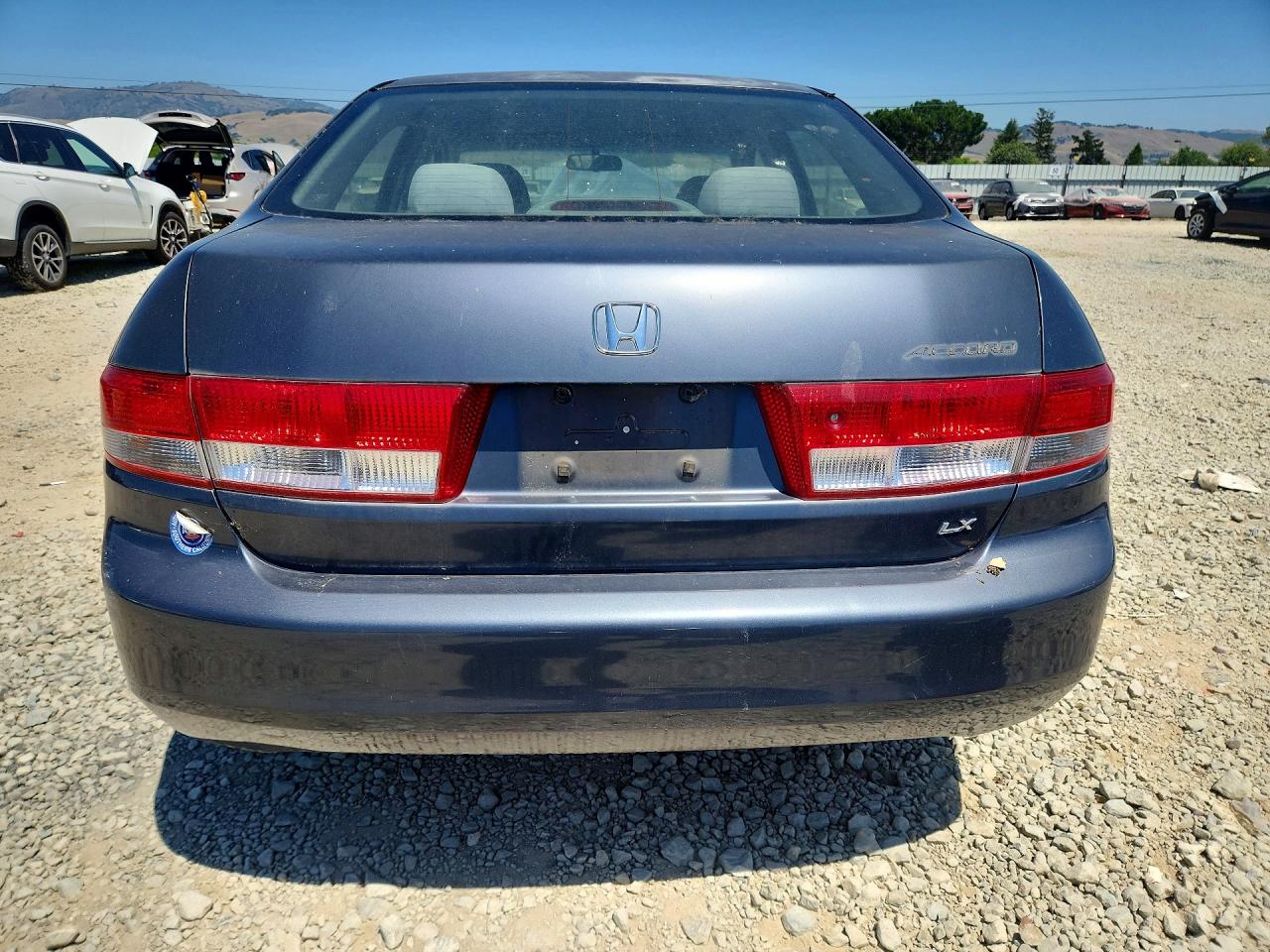 2003 Honda Accord Lx Gray vin: JHMCM56303C031055