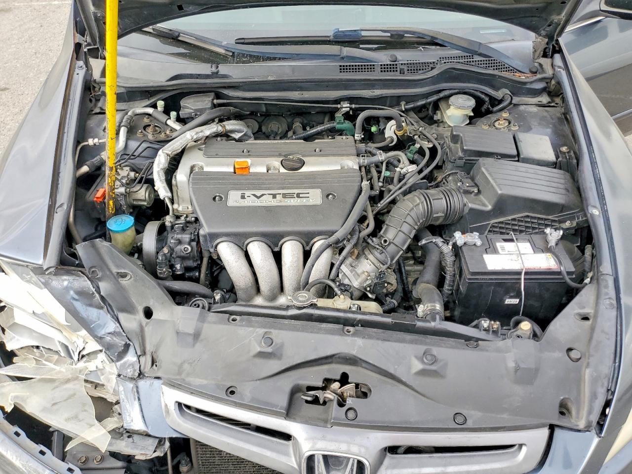 2003 Honda Accord Lx Gray vin: JHMCM56303C045750