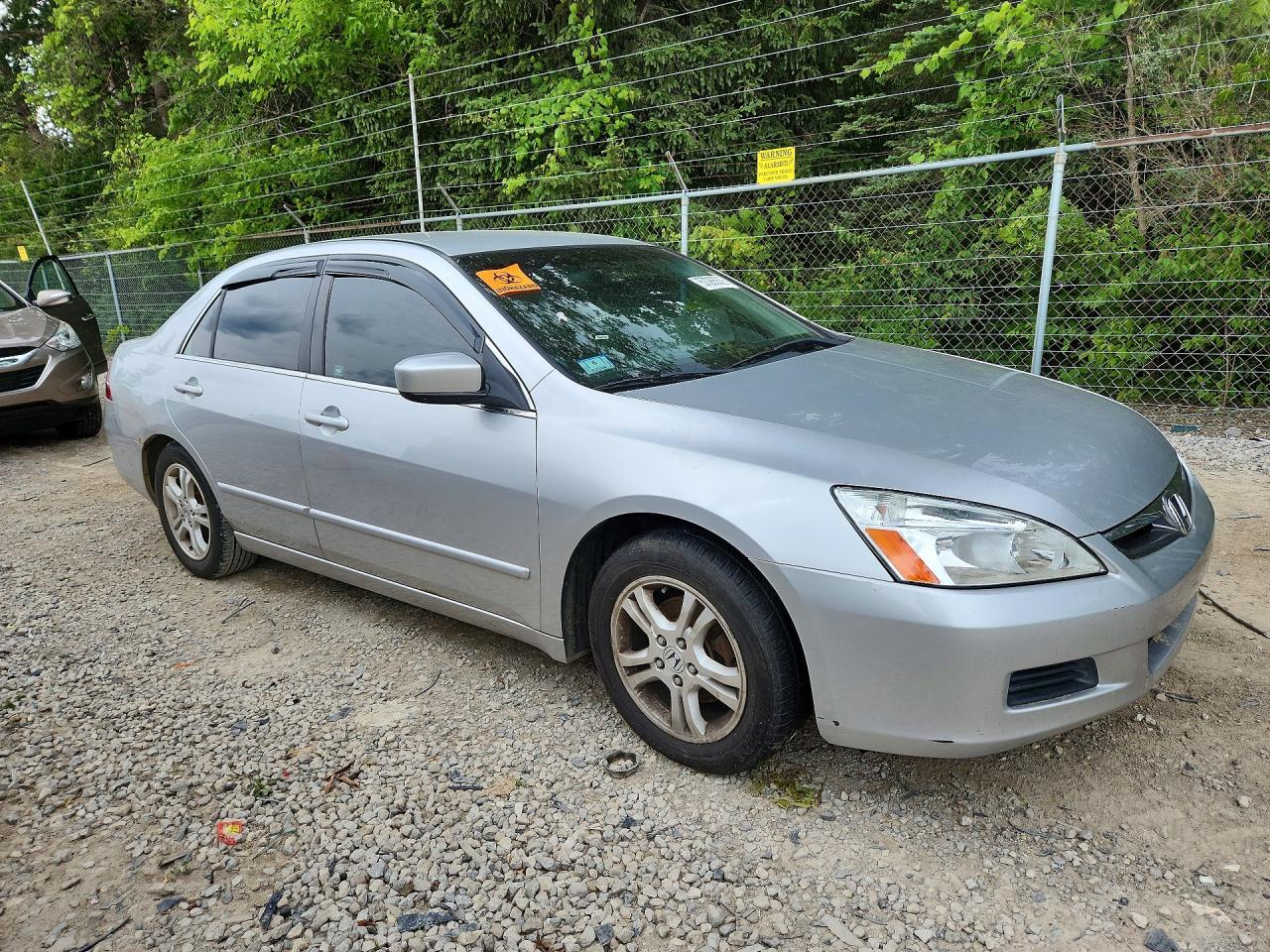2007 Honda Accord Se Серебряный vin: JHMCM56307C013676