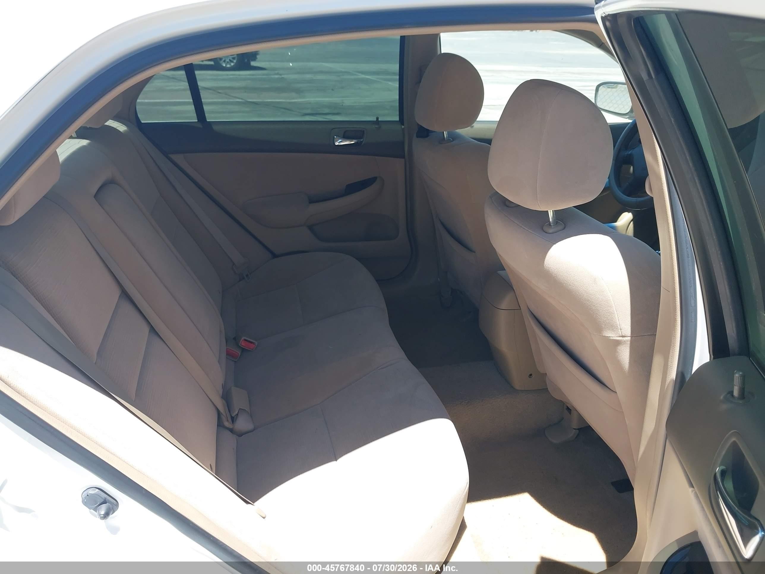 2007 Honda Accord 2.4 Se White vin: JHMCM56307C021700