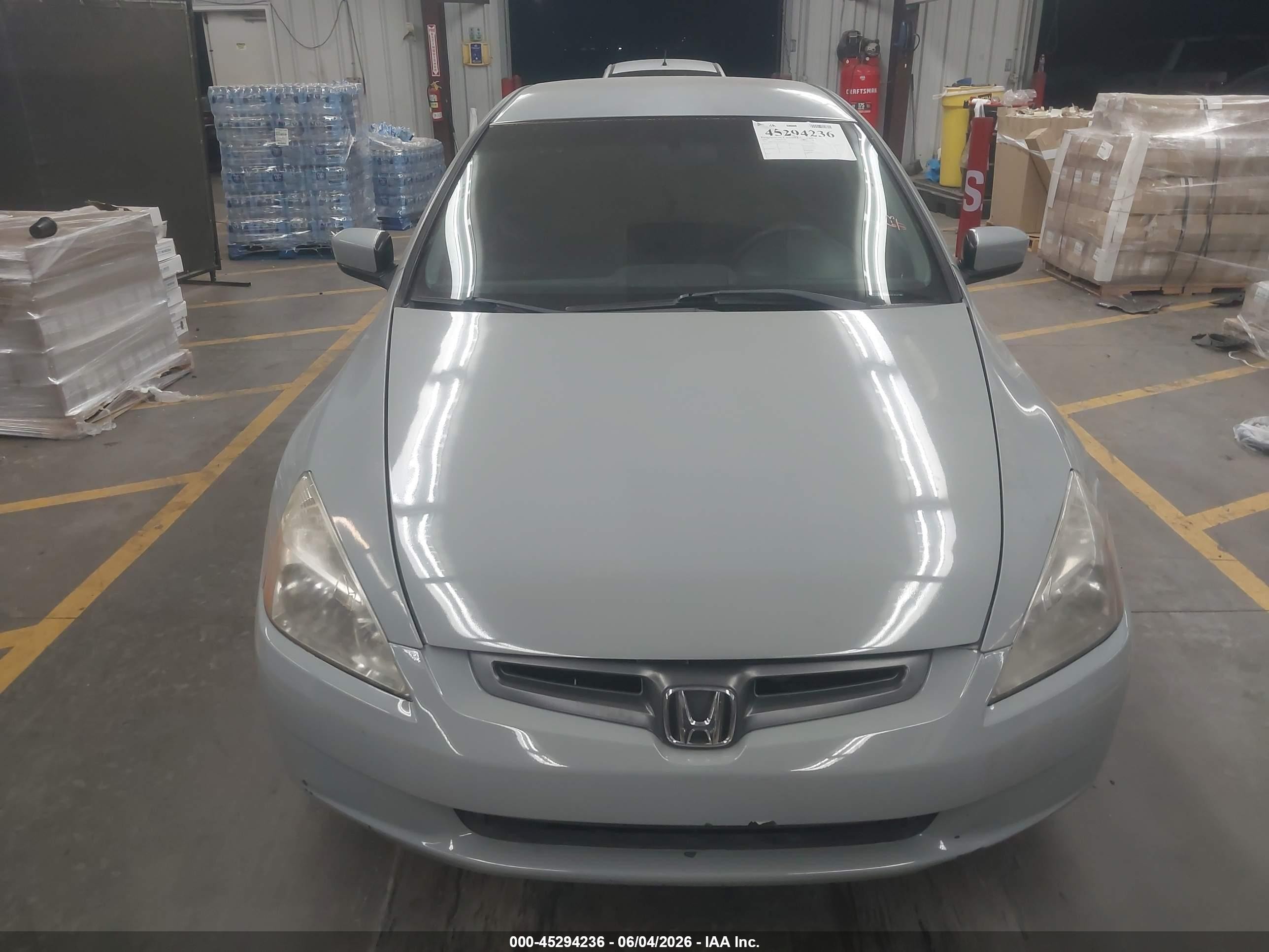 2004 Honda Accord 2.4 Lx Light Blue vin: JHMCM56314C016775