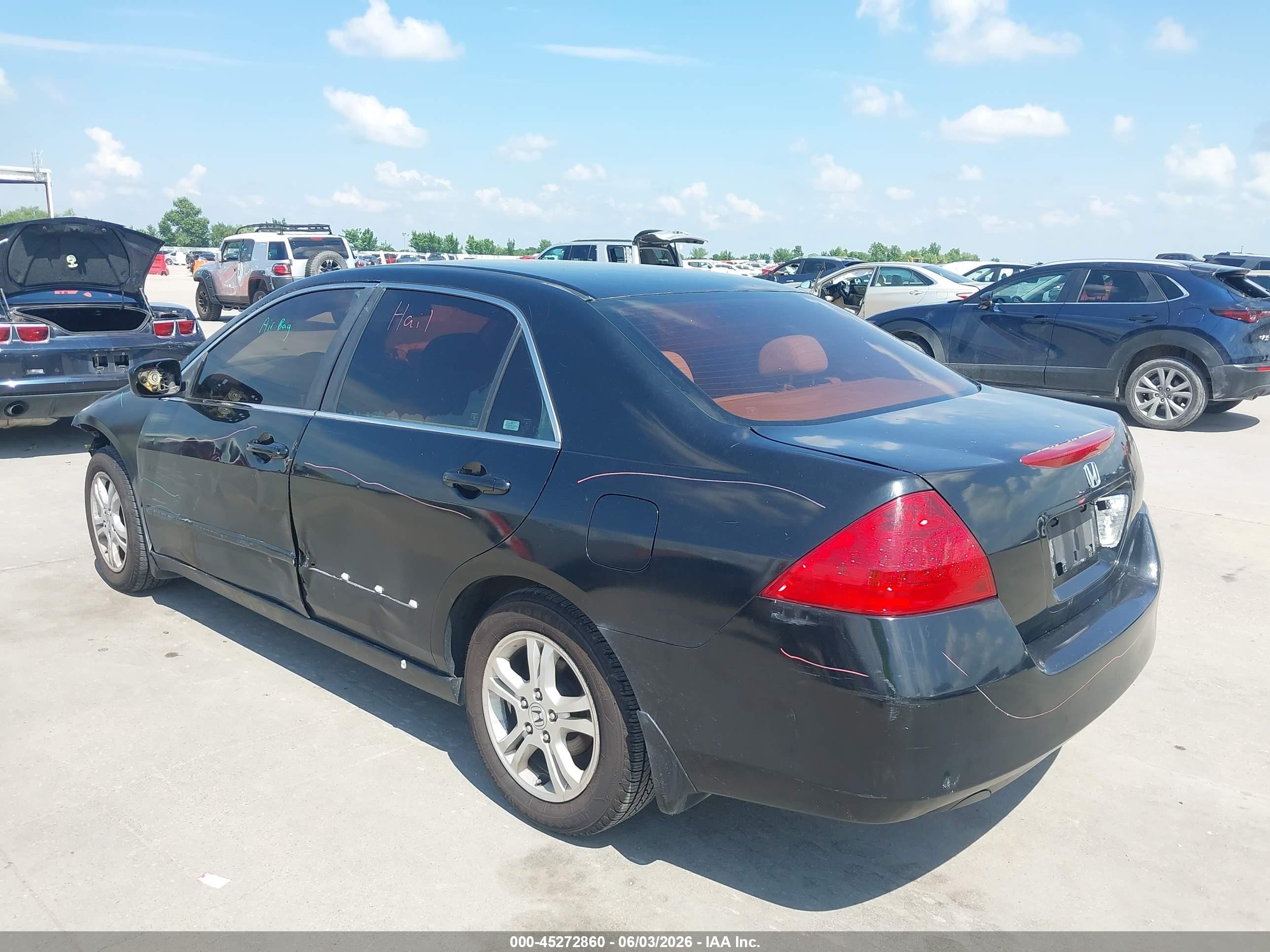 2007 Honda Accord 2.4 Se Черный vin: JHMCM56317C003965