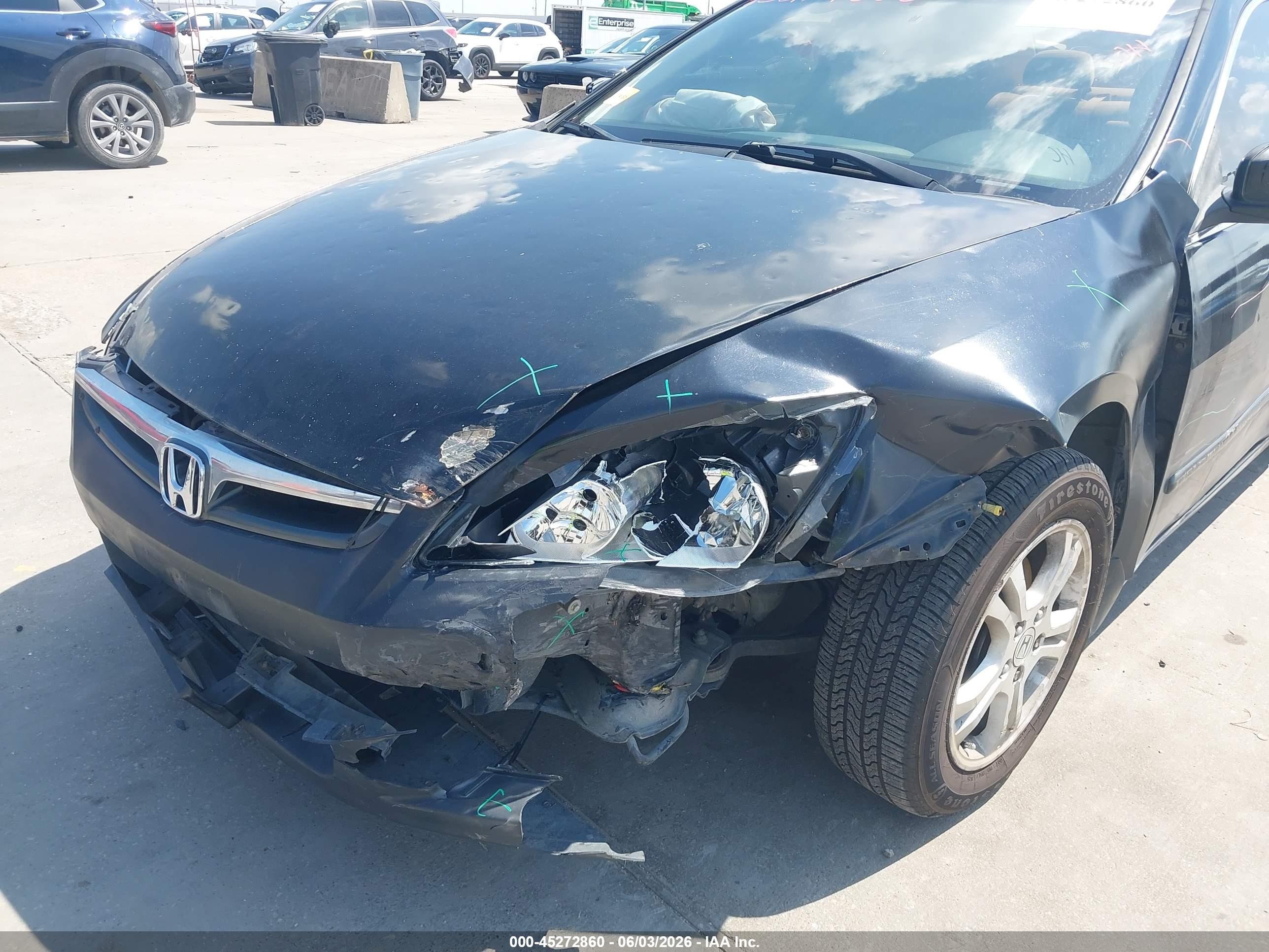 2007 Honda Accord 2.4 Se Черный vin: JHMCM56317C003965