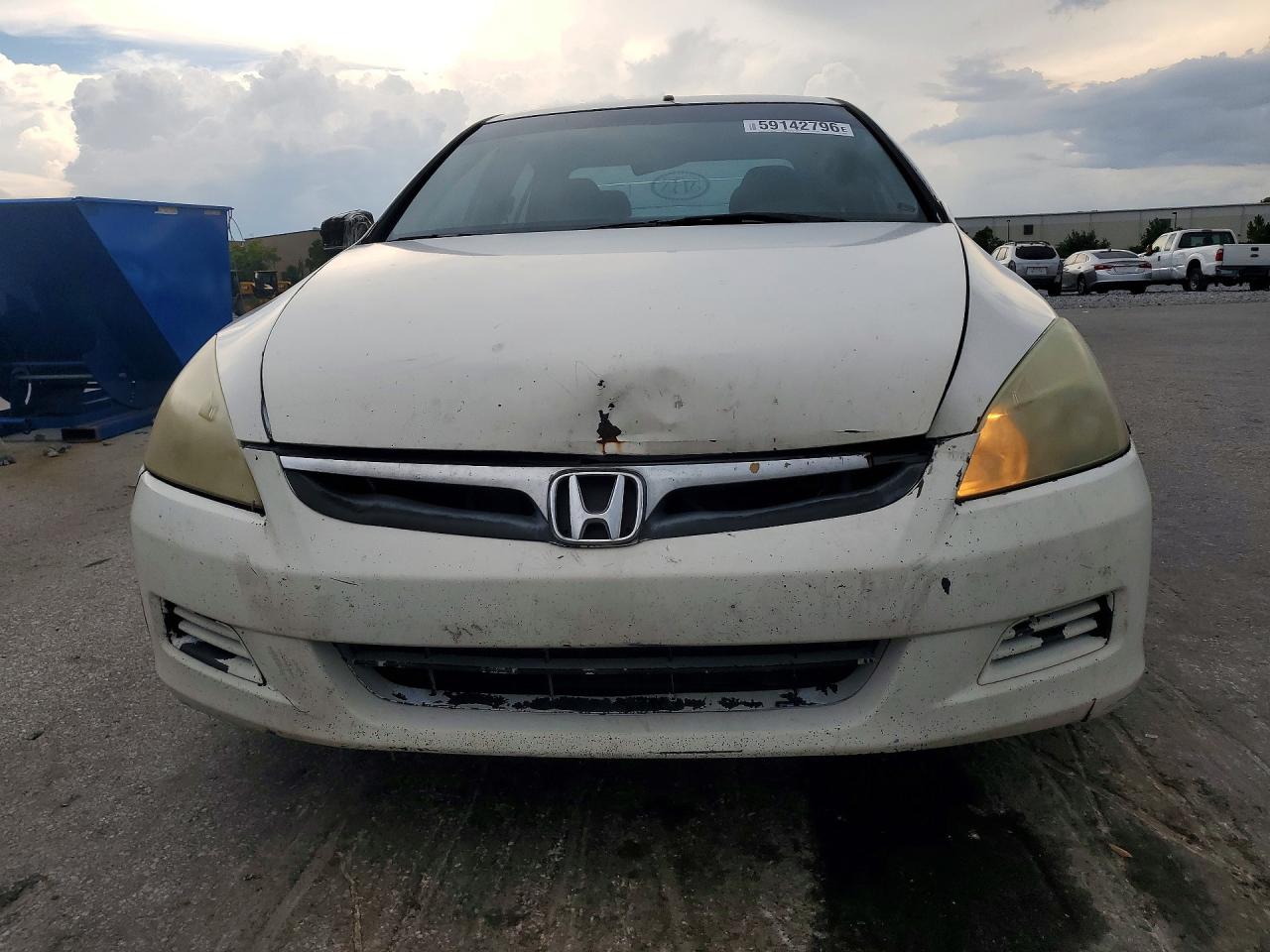 2007 Honda Accord Se White vin: JHMCM56317C009636