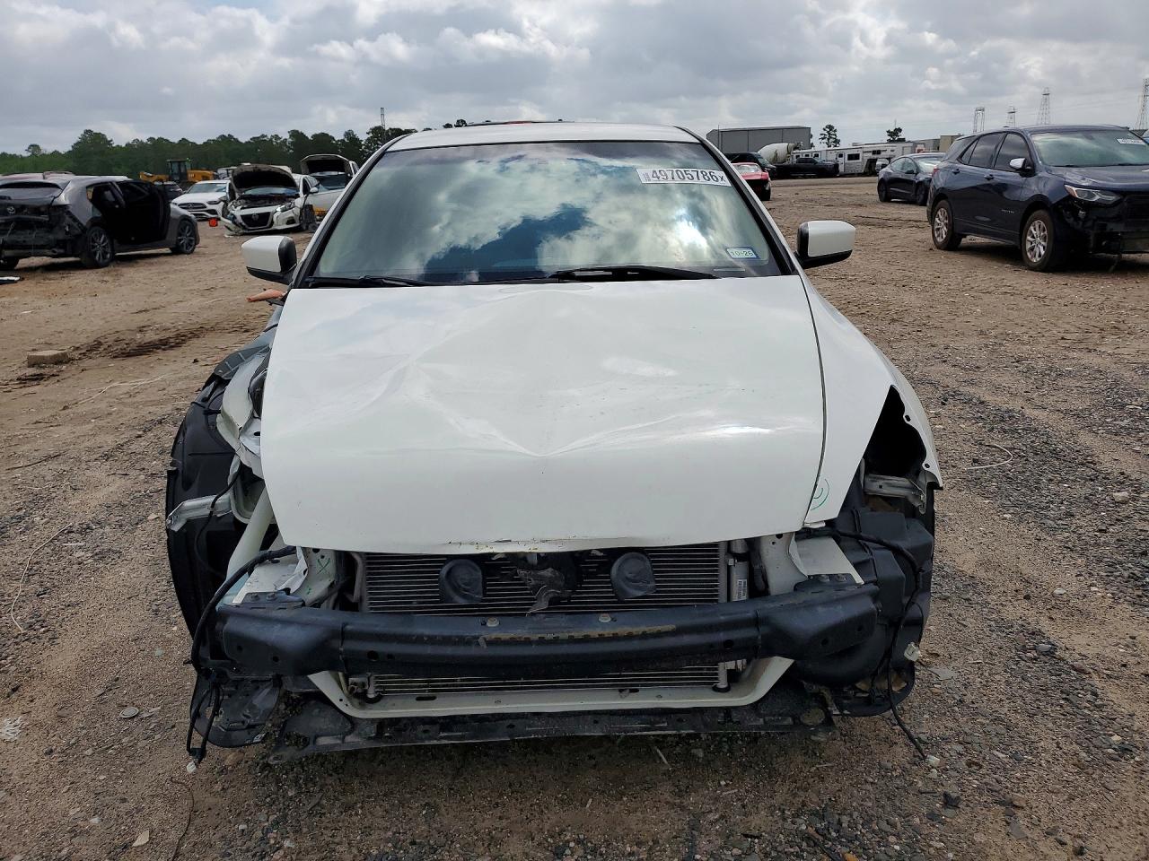2007 Honda Accord Se Белый vin: JHMCM56317C021723