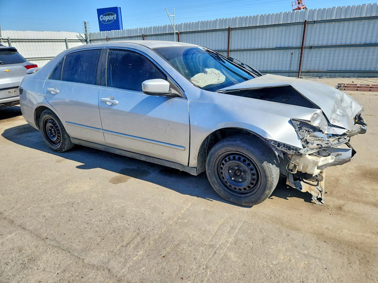 2003 Honda Accord Lx Silver vin: JHMCM56323C011793