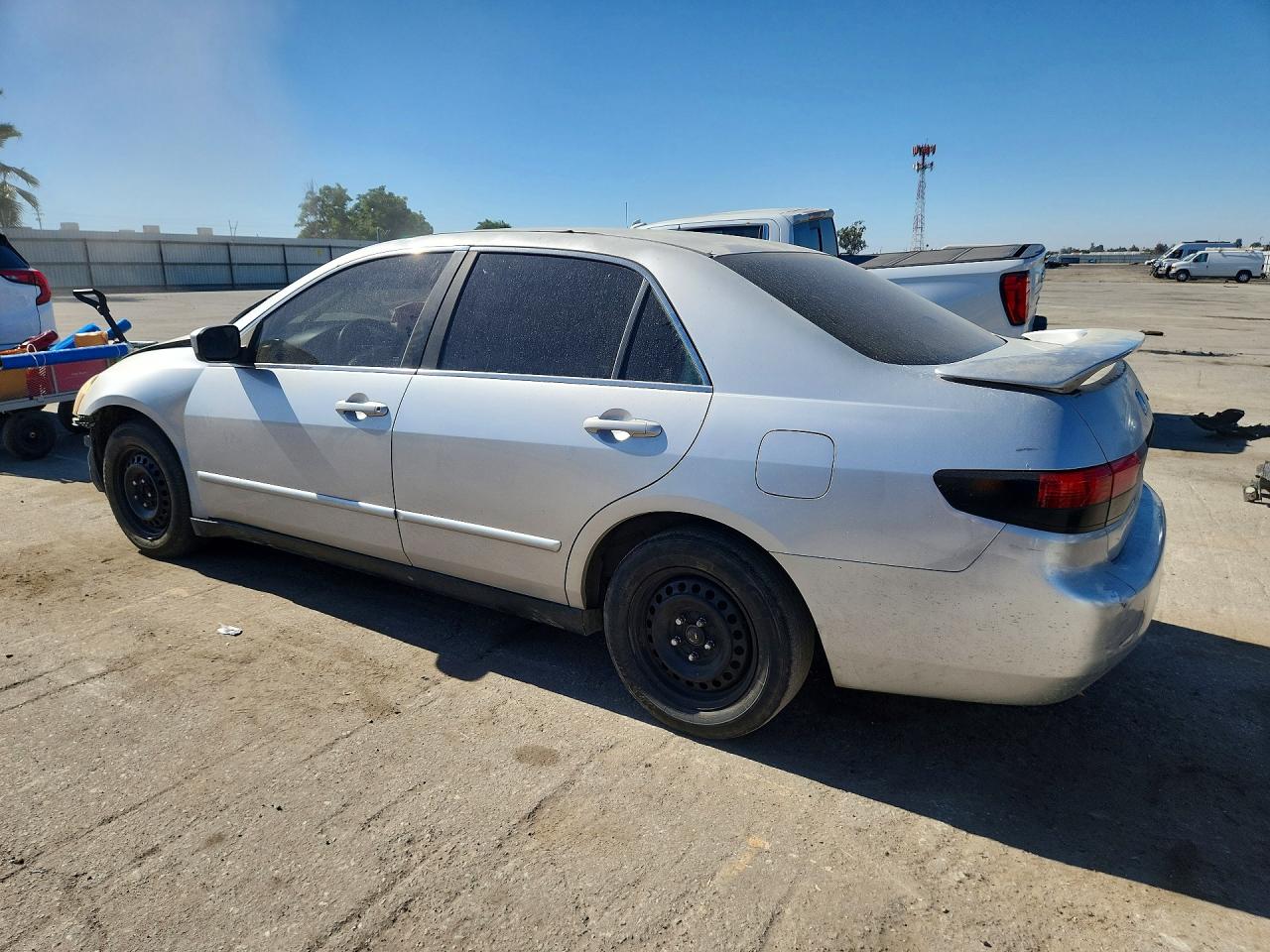 2003 Honda Accord Lx Silver vin: JHMCM56323C011793