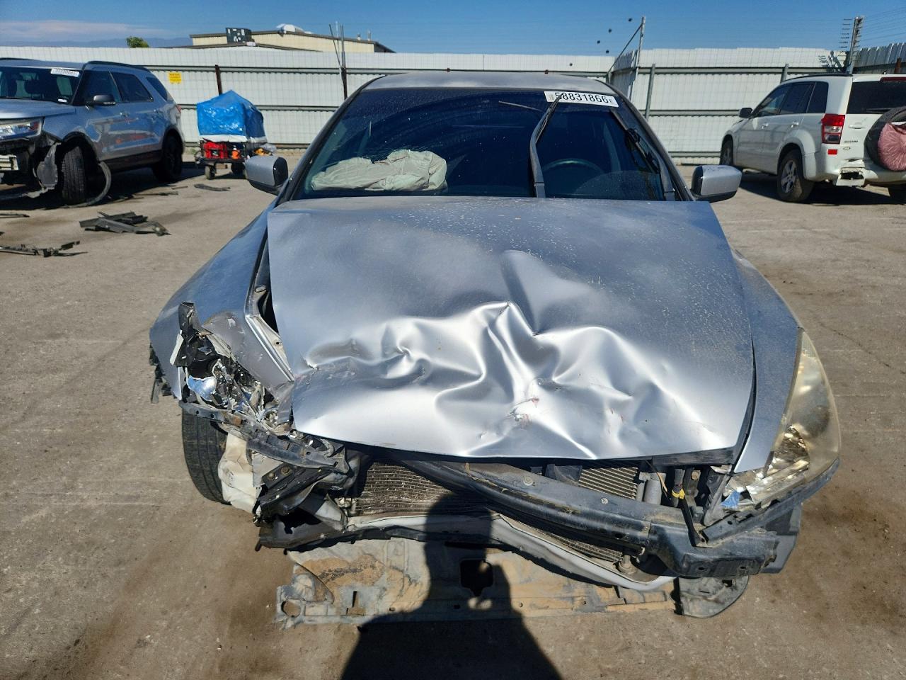 2003 Honda Accord Lx Silver vin: JHMCM56323C011793