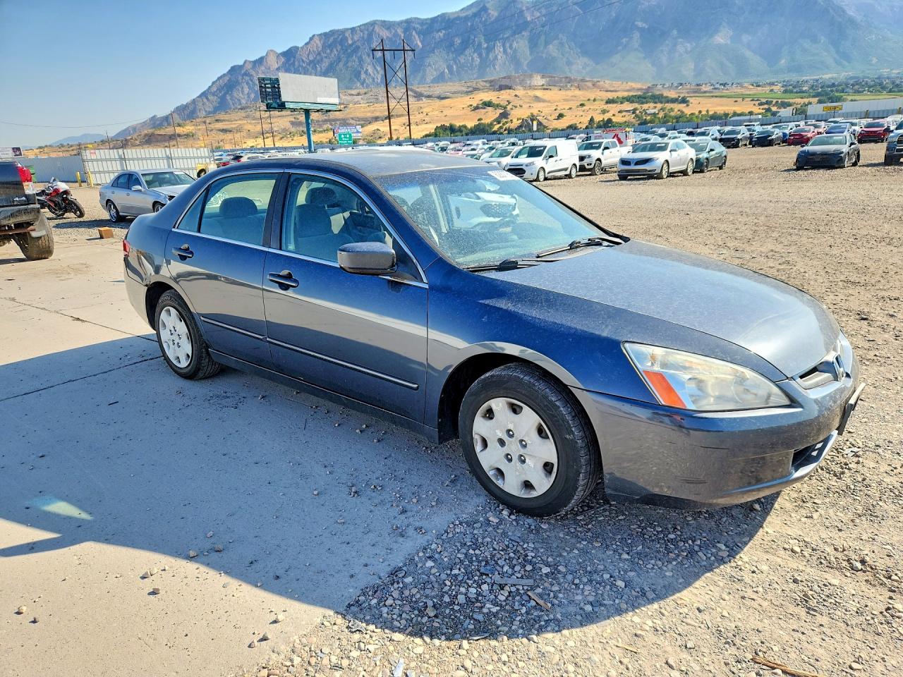 2003 Honda Accord Lx Серый vin: JHMCM56323C014158