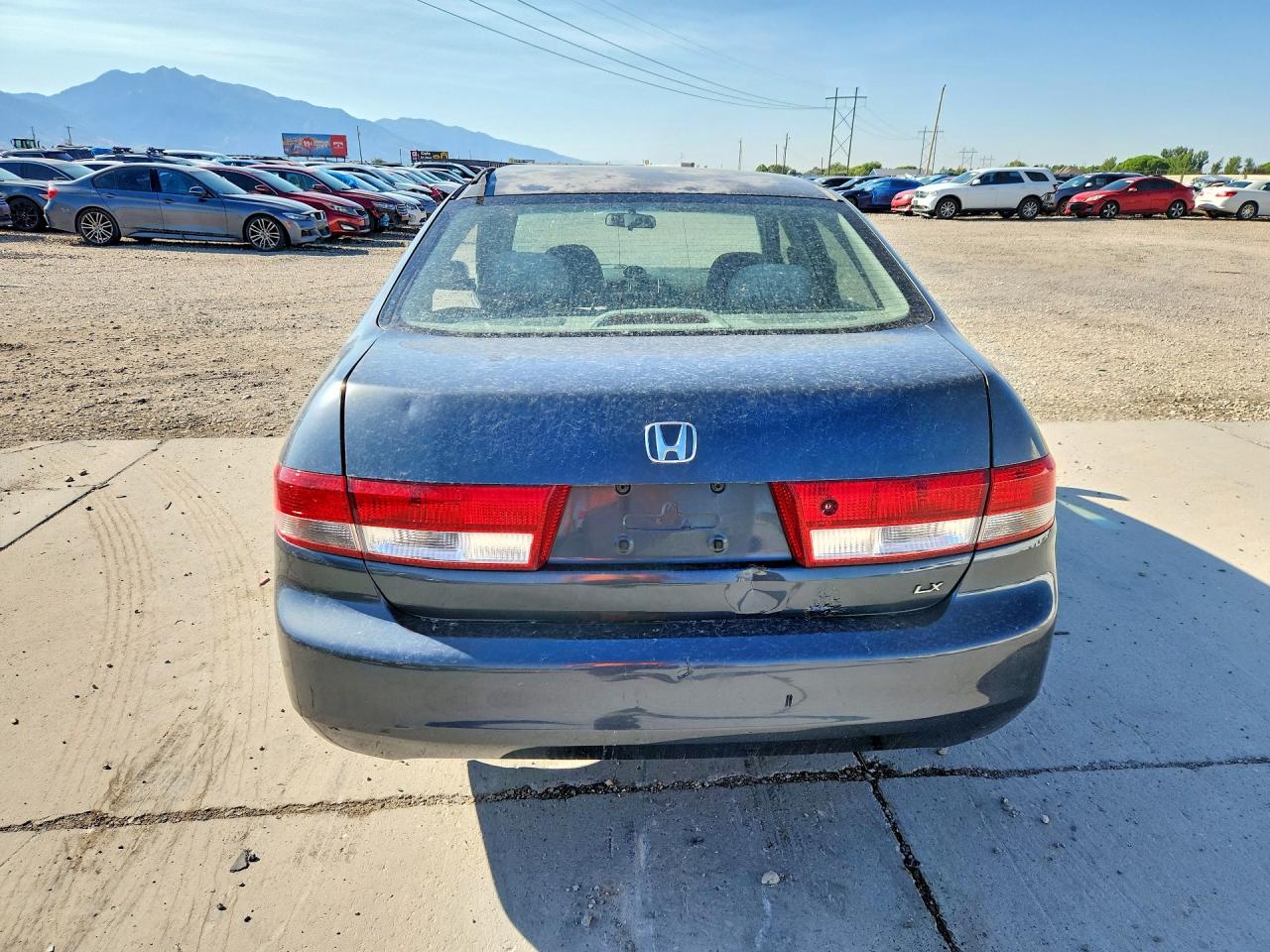 2003 Honda Accord Lx Серый vin: JHMCM56323C014158