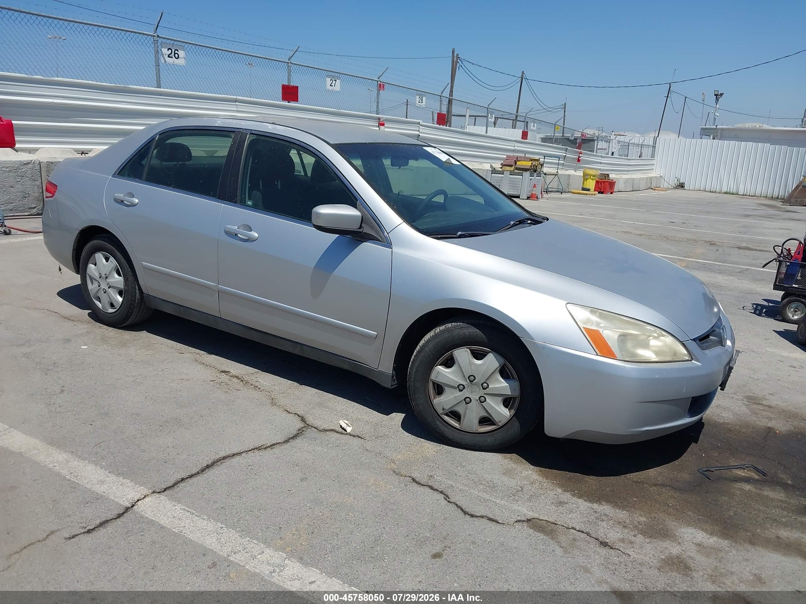 2003 Honda Accord Lx Silver vin: JHMCM56323C039125