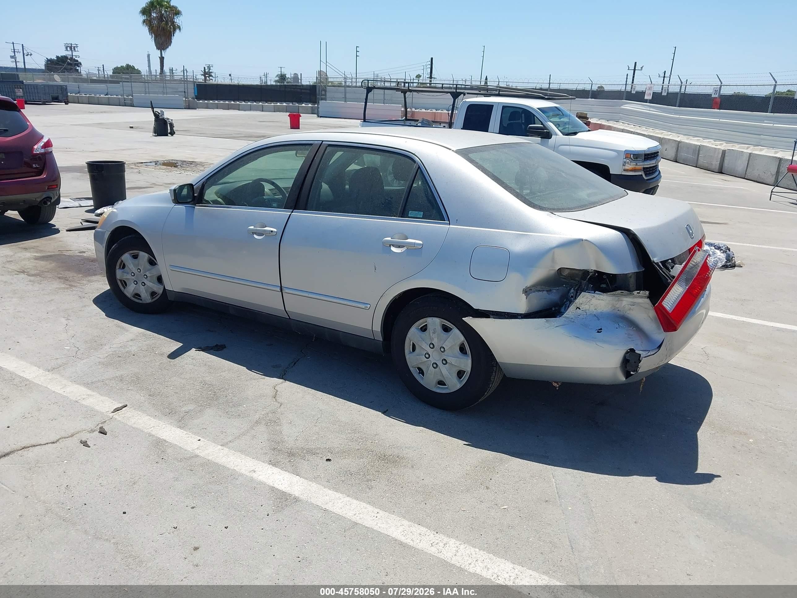 2003 Honda Accord Lx Silver vin: JHMCM56323C039125