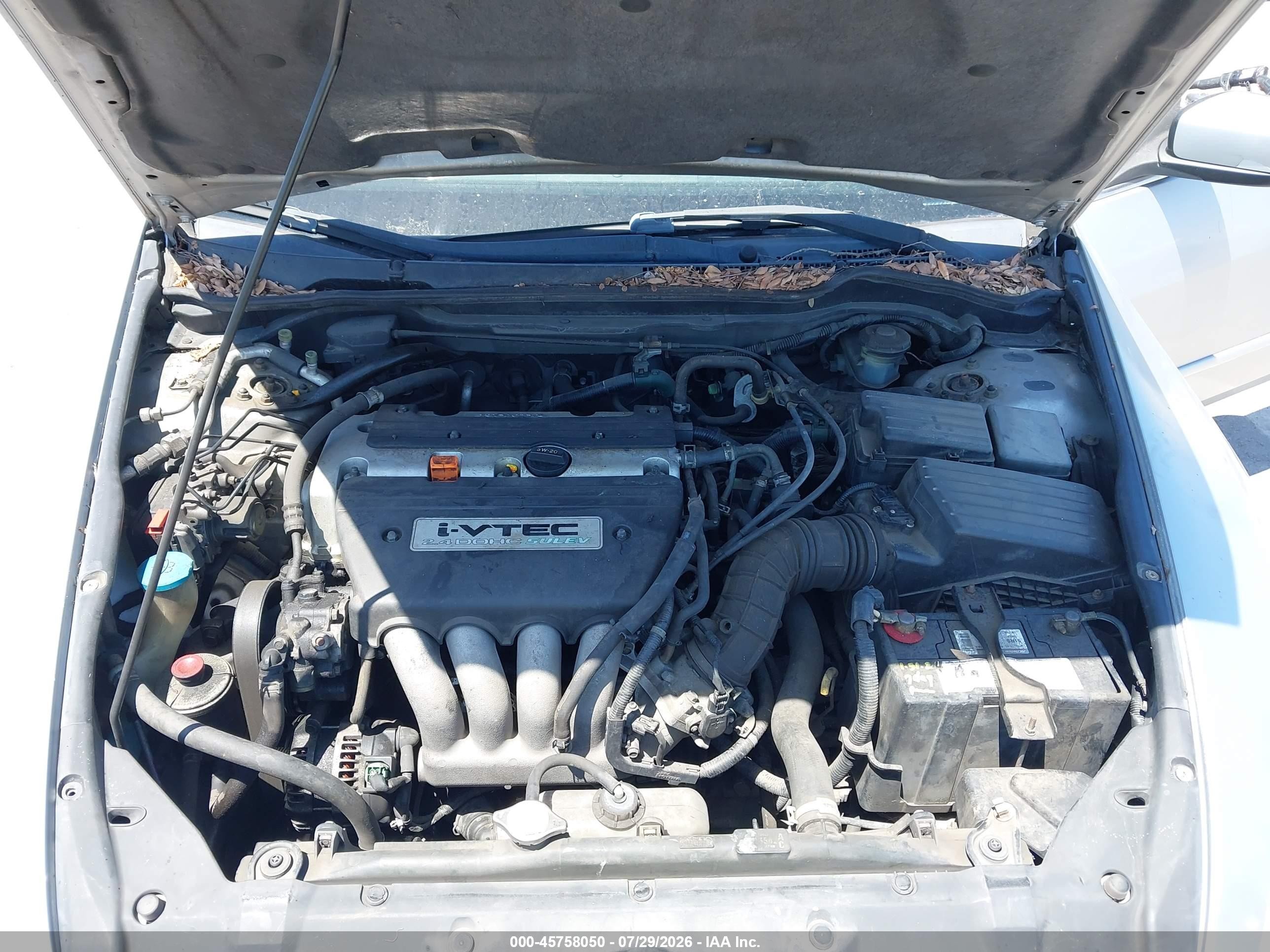 2003 Honda Accord Lx Silver vin: JHMCM56323C039125