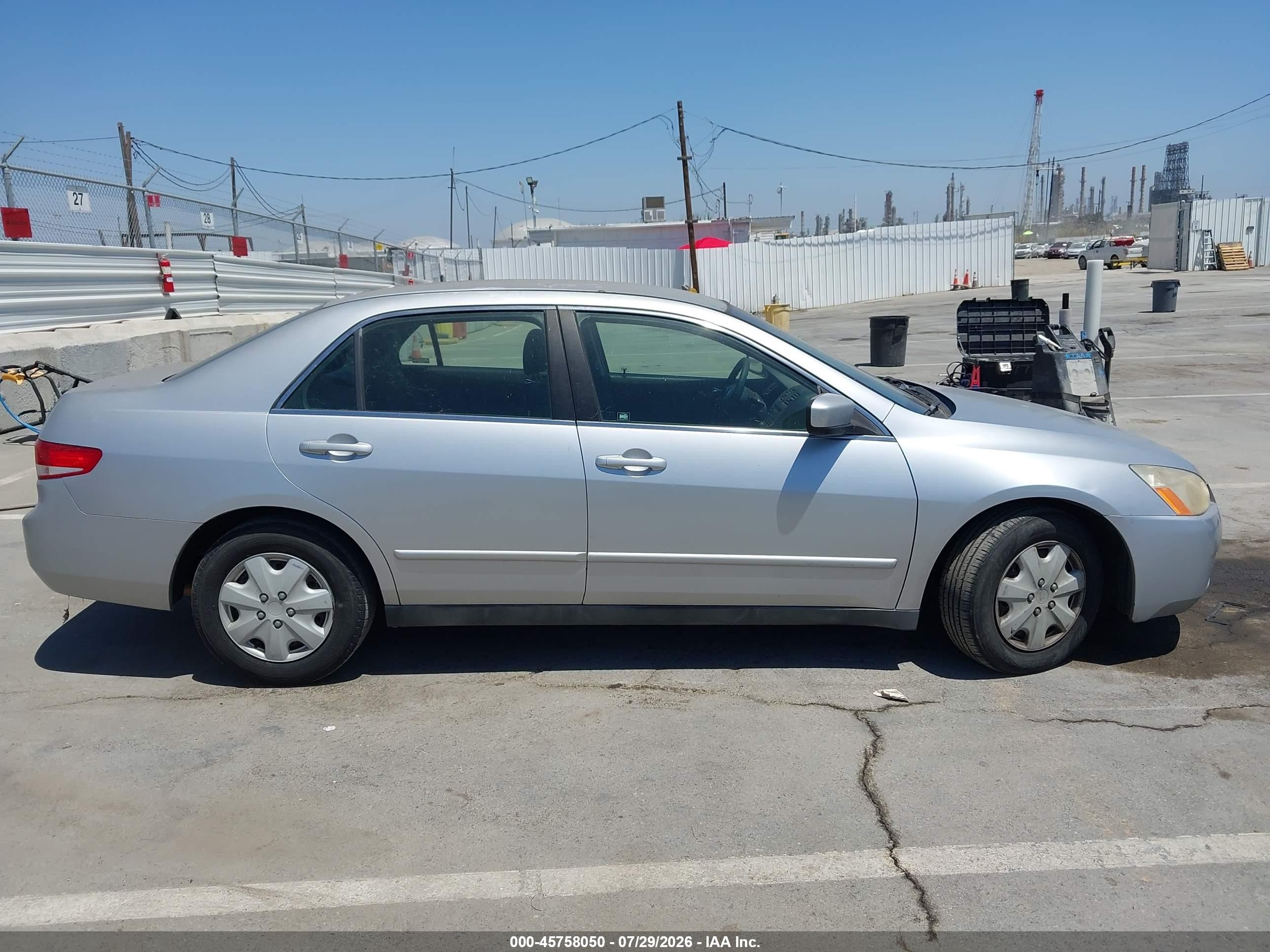 2003 Honda Accord Lx Silver vin: JHMCM56323C039125