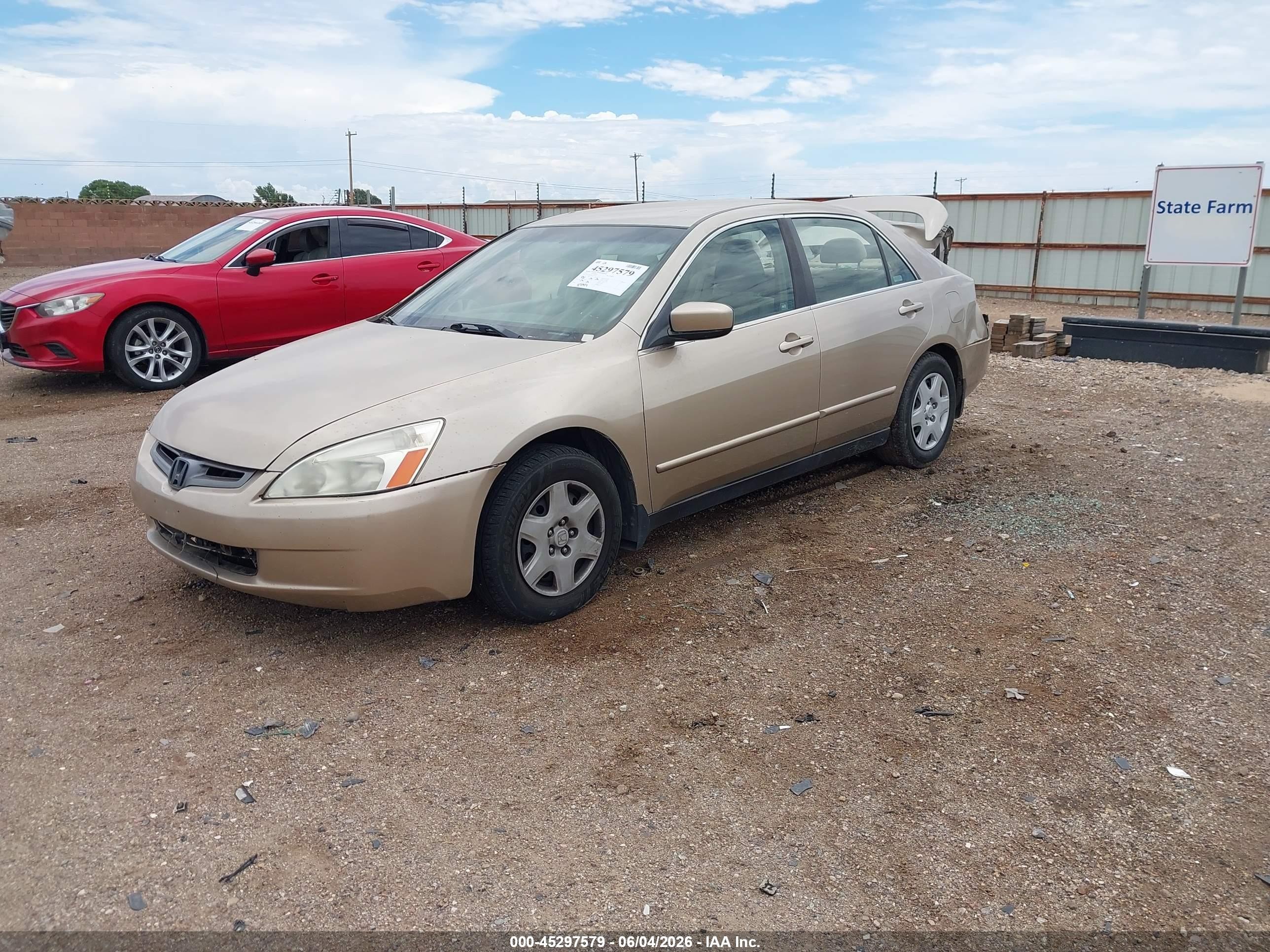 2004 Honda Accord 2.4 Lx Pewter vin: JHMCM56324C035397