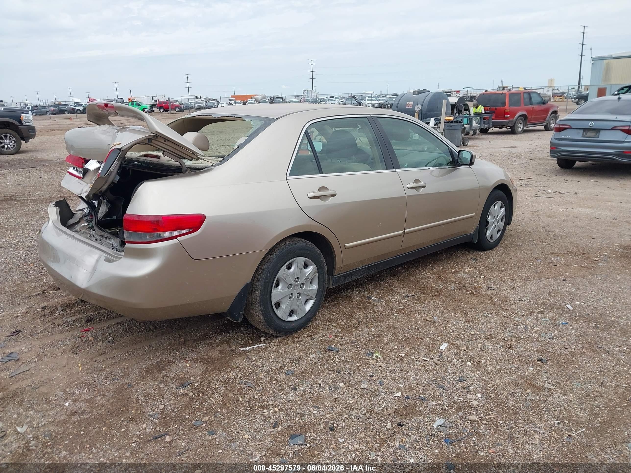 2004 Honda Accord 2.4 Lx Pewter vin: JHMCM56324C035397