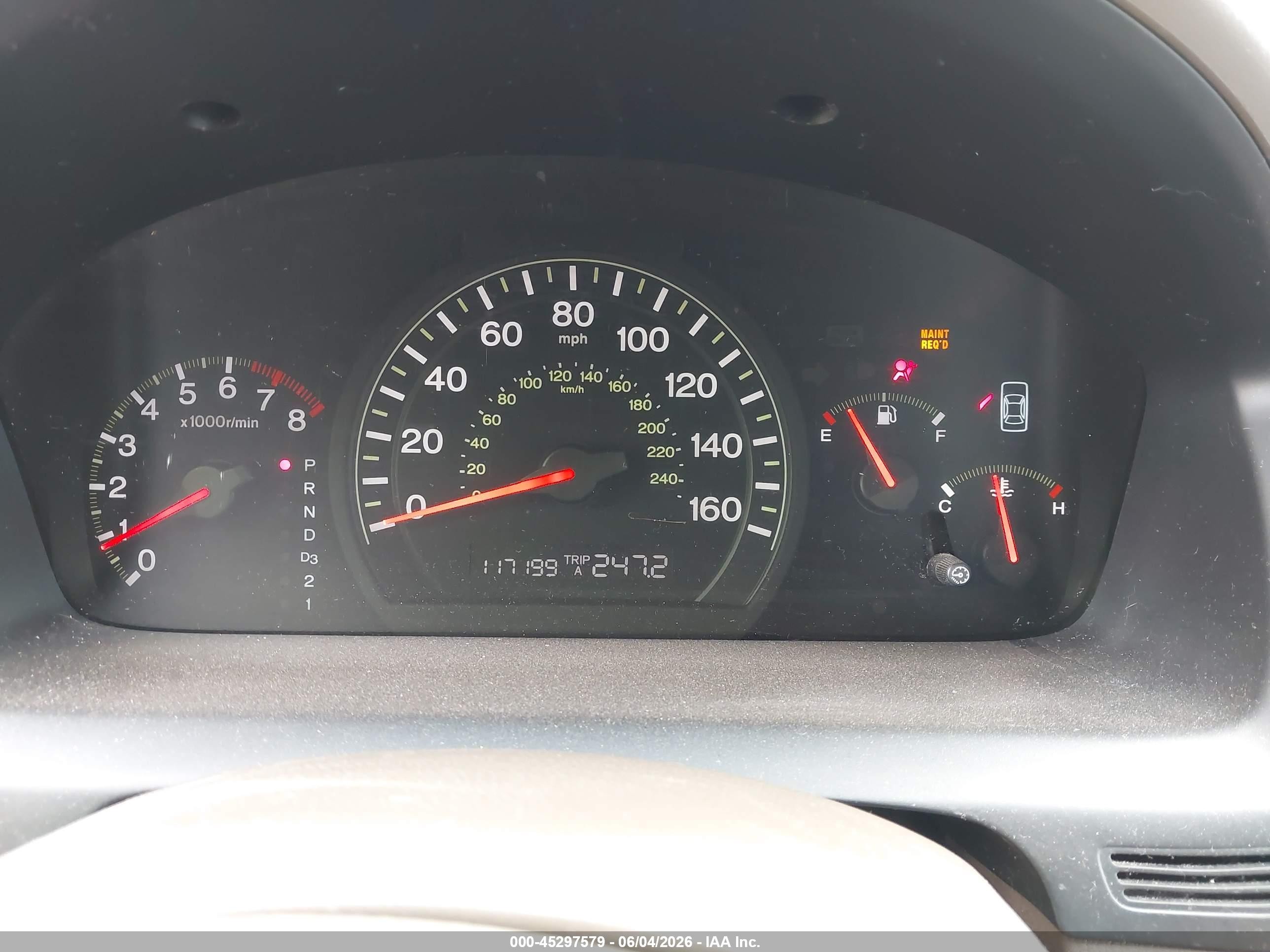 2004 Honda Accord 2.4 Lx Pewter vin: JHMCM56324C035397
