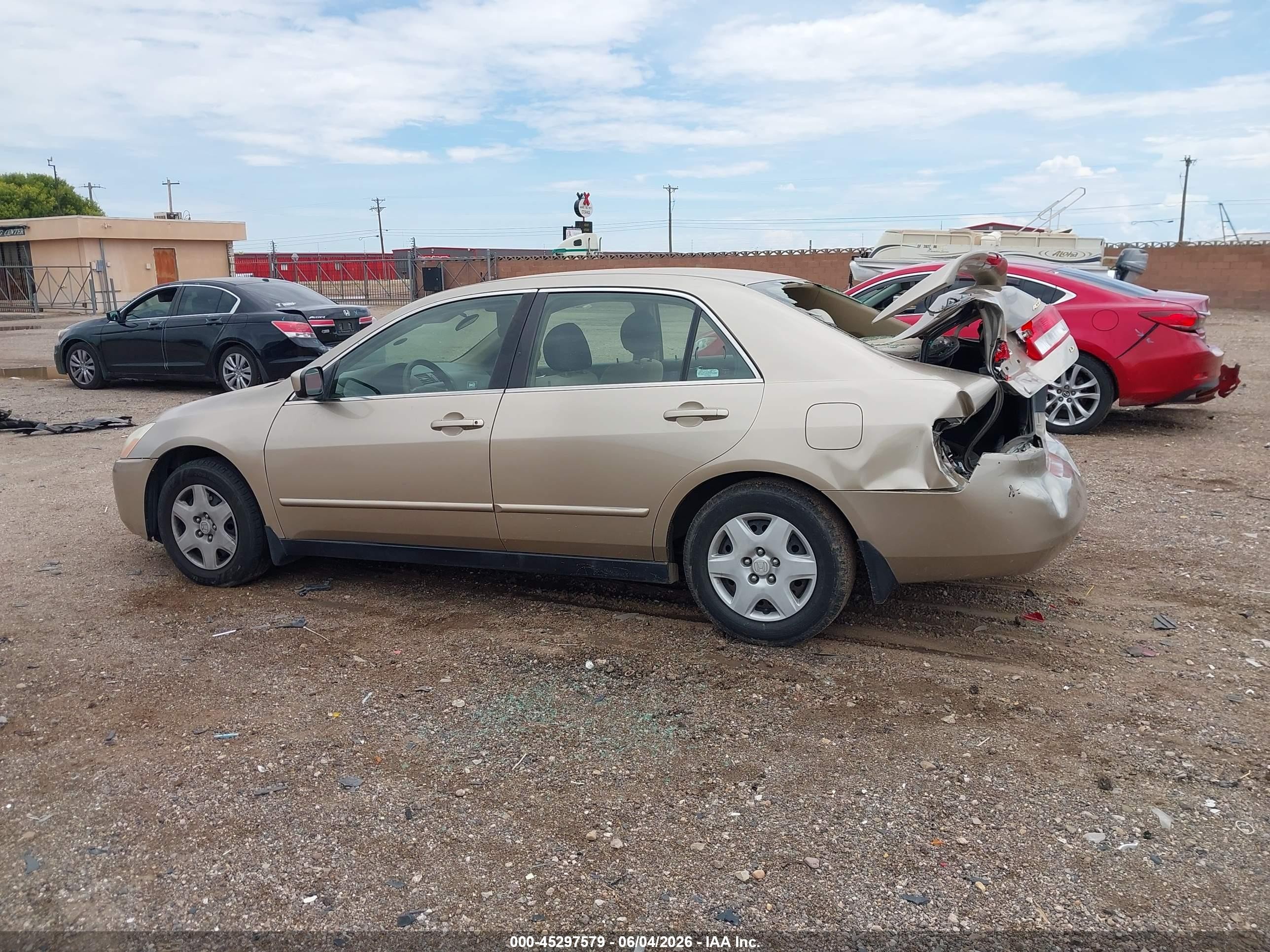 2004 Honda Accord 2.4 Lx Pewter vin: JHMCM56324C035397