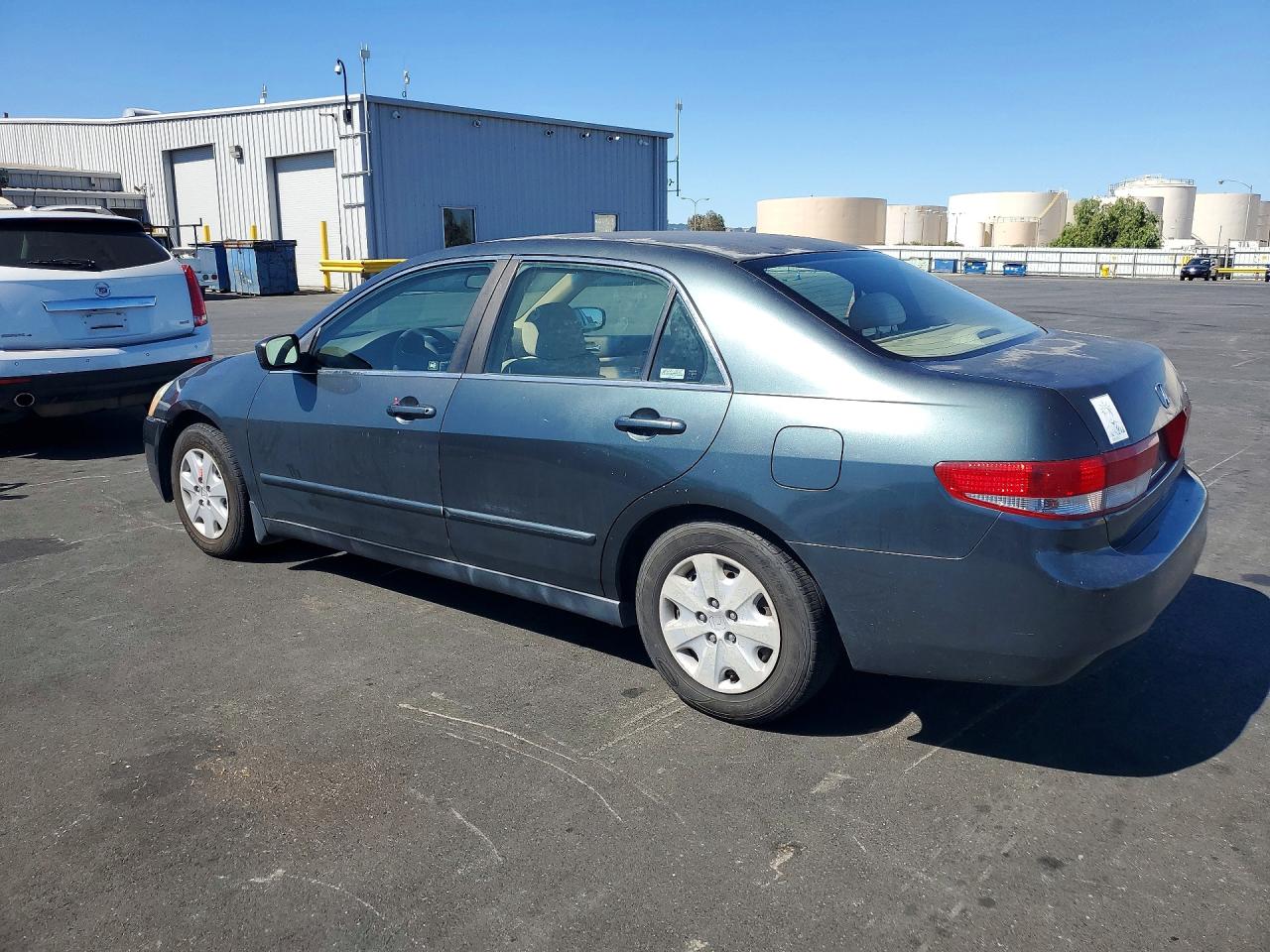 2004 Honda Accord Lx Gray vin: JHMCM56324C038008