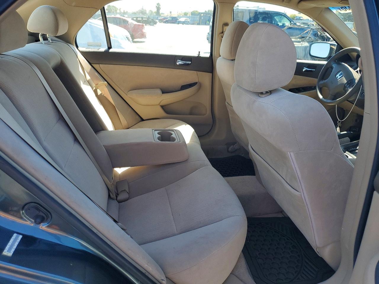 2004 Honda Accord Lx Gray vin: JHMCM56324C038008