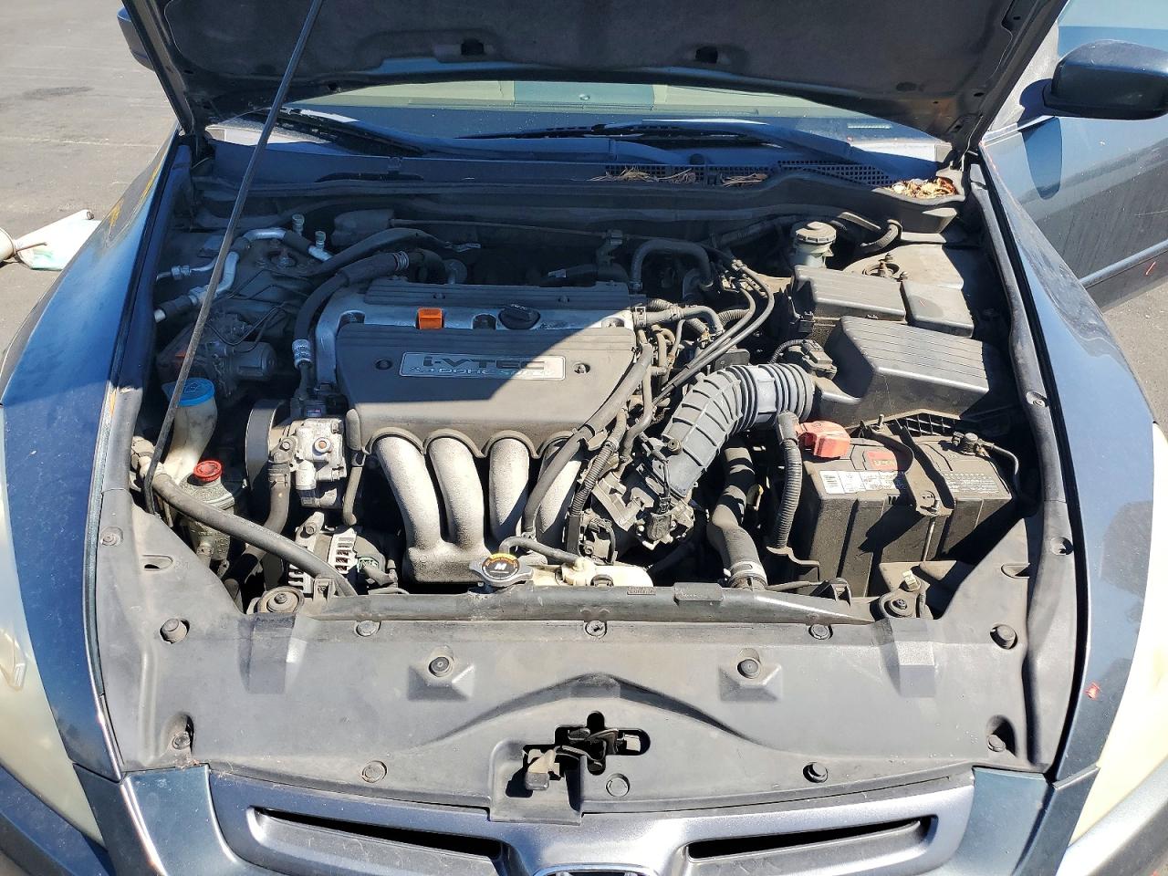 2004 Honda Accord Lx Gray vin: JHMCM56324C038008
