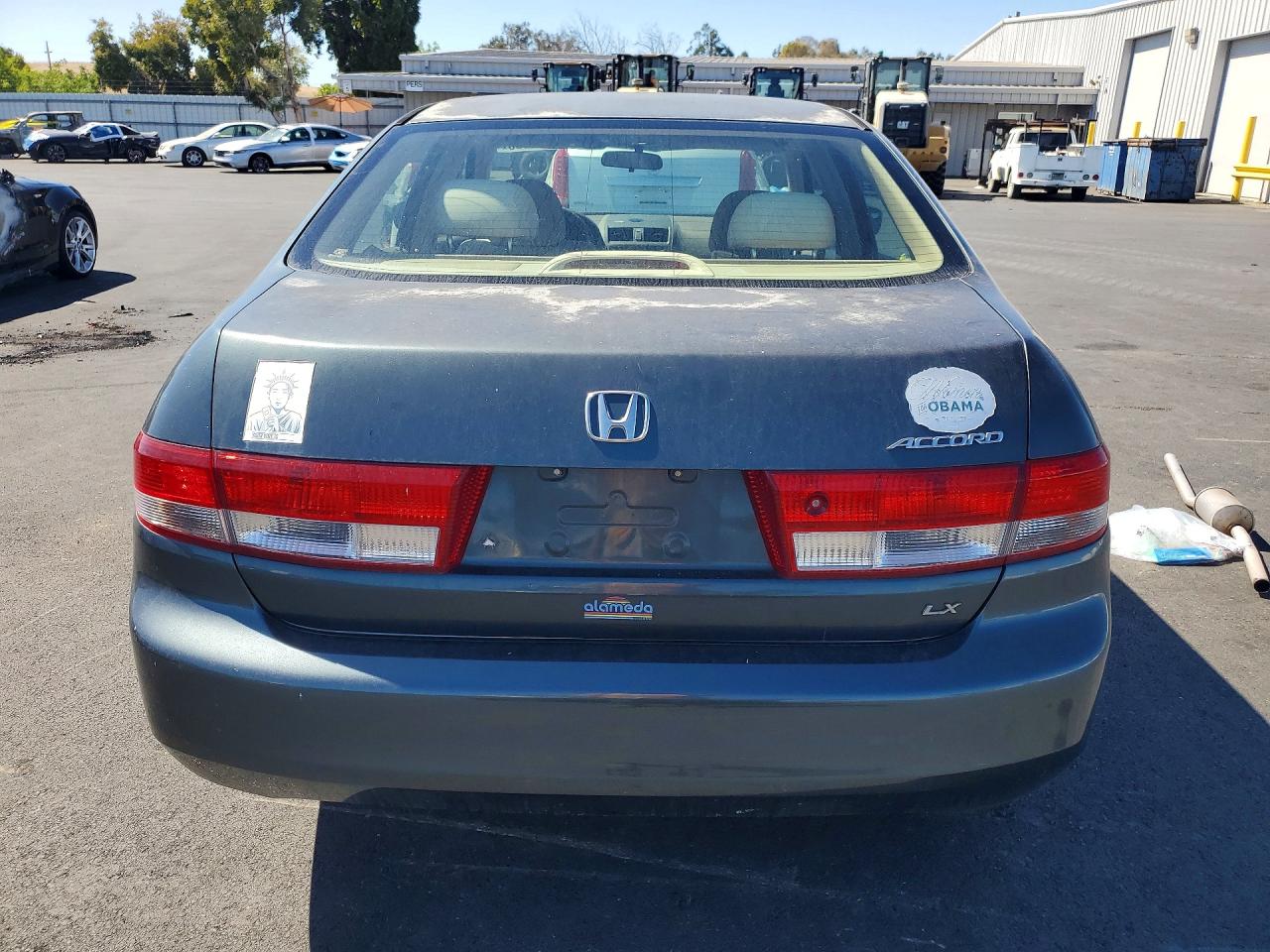 2004 Honda Accord Lx Gray vin: JHMCM56324C038008