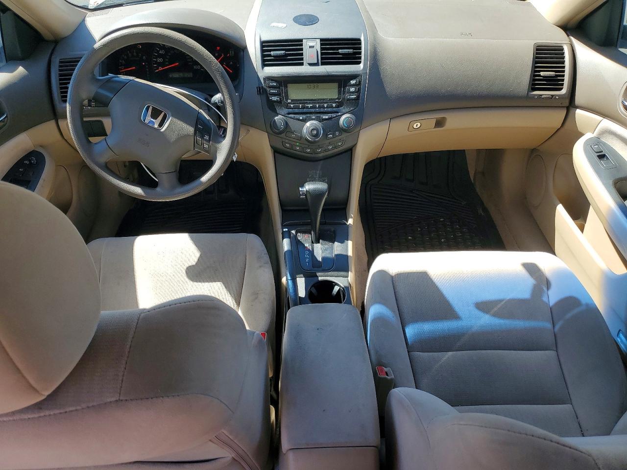 2004 Honda Accord Lx Gray vin: JHMCM56324C038008