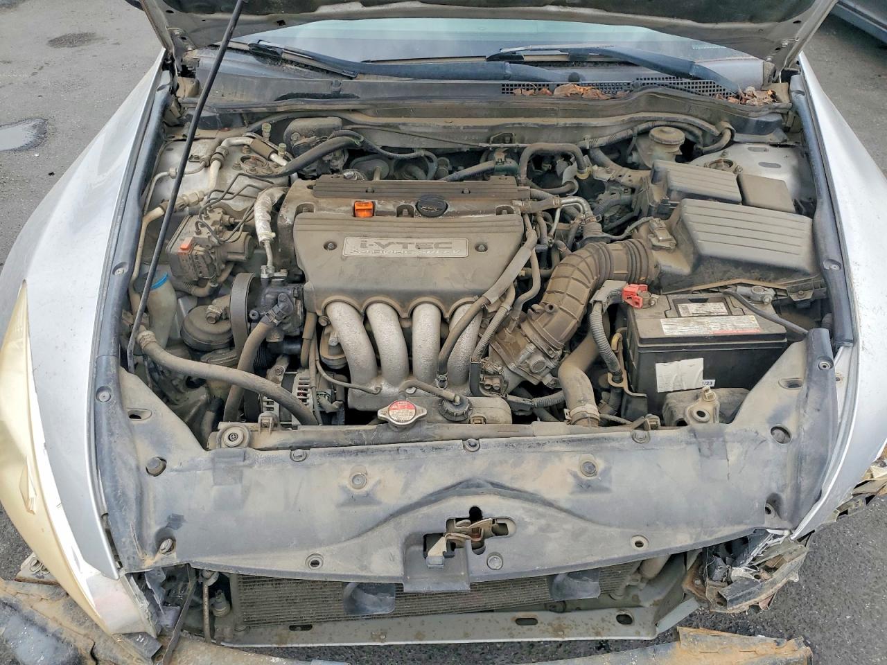 2007 Honda Accord Se Silver vin: JHMCM56327C008026