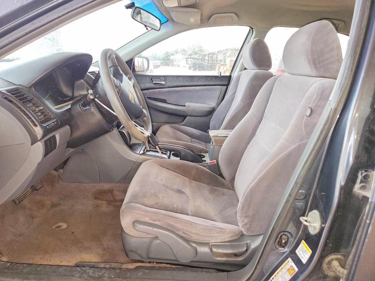 2007 Honda Accord Se Gray vin: JHMCM56327C010844