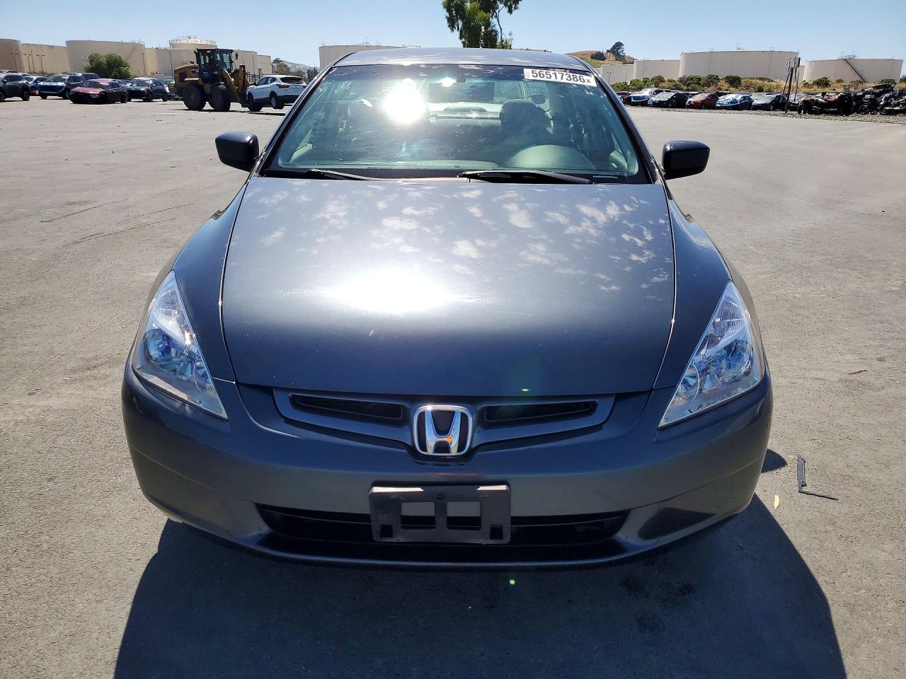 2003 Honda Accord Lx Gray vin: JHMCM56333C041370