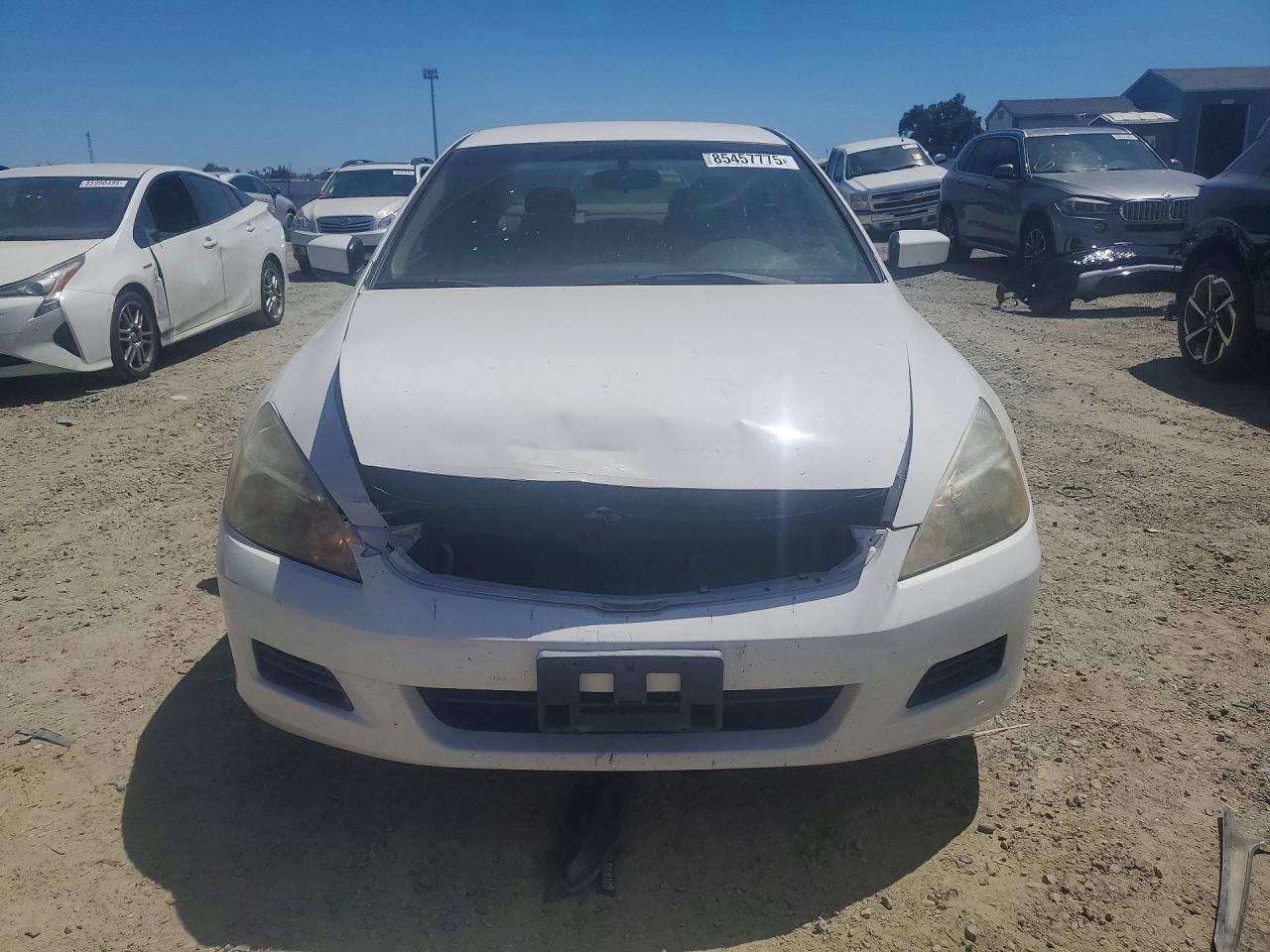 2007 Honda Accord Se Белый vin: JHMCM56337C009203